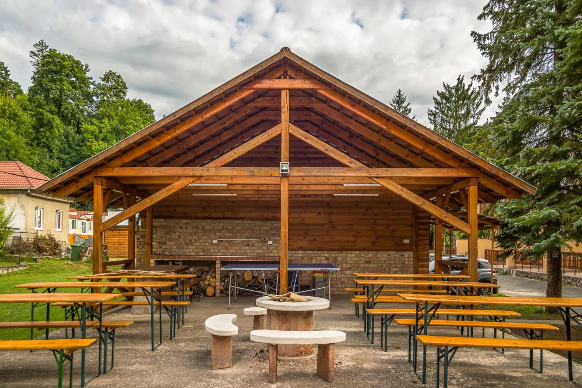 BBQ facilities in Lipicai Hotel és Étterem