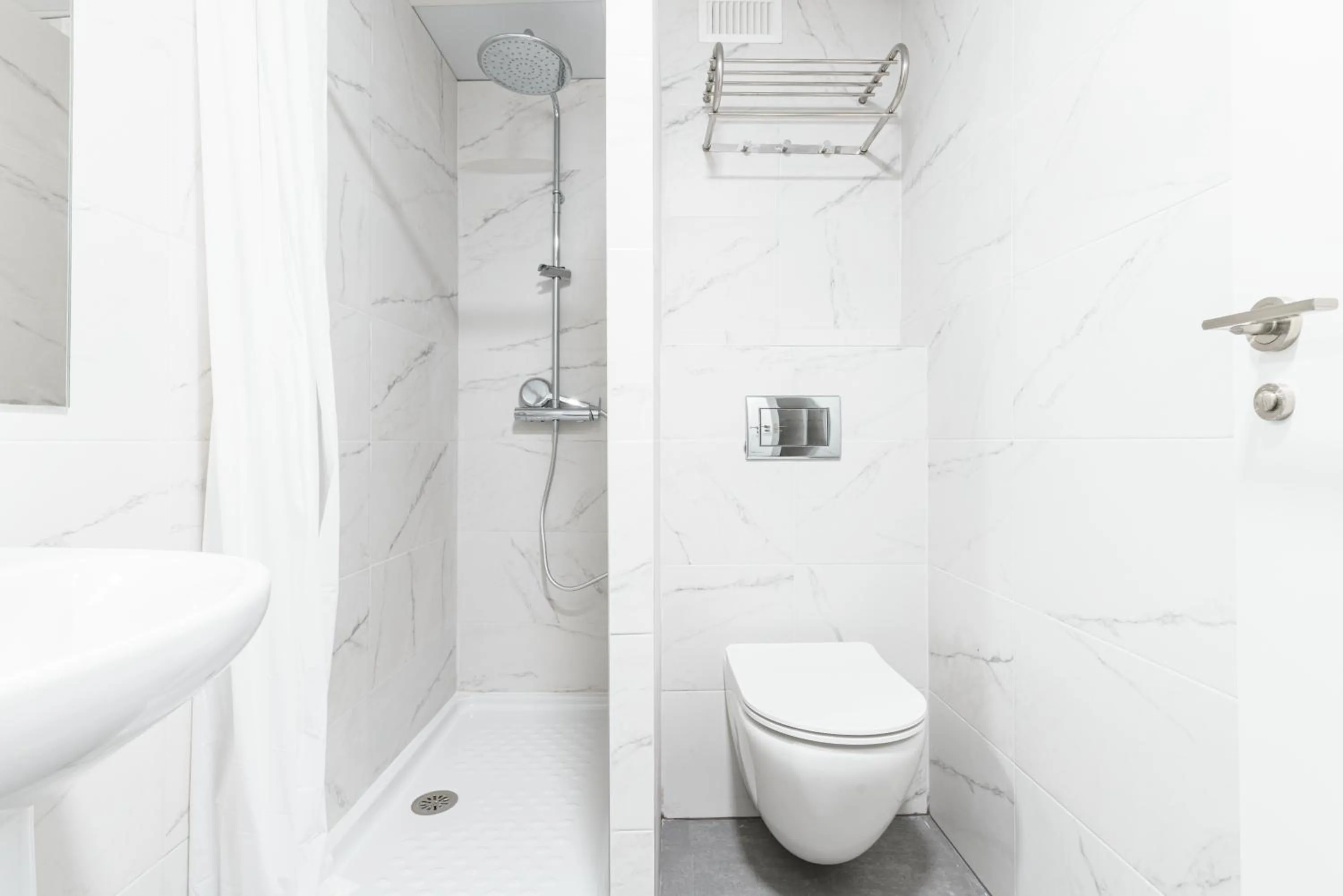 Shower in Apartamentos Maja