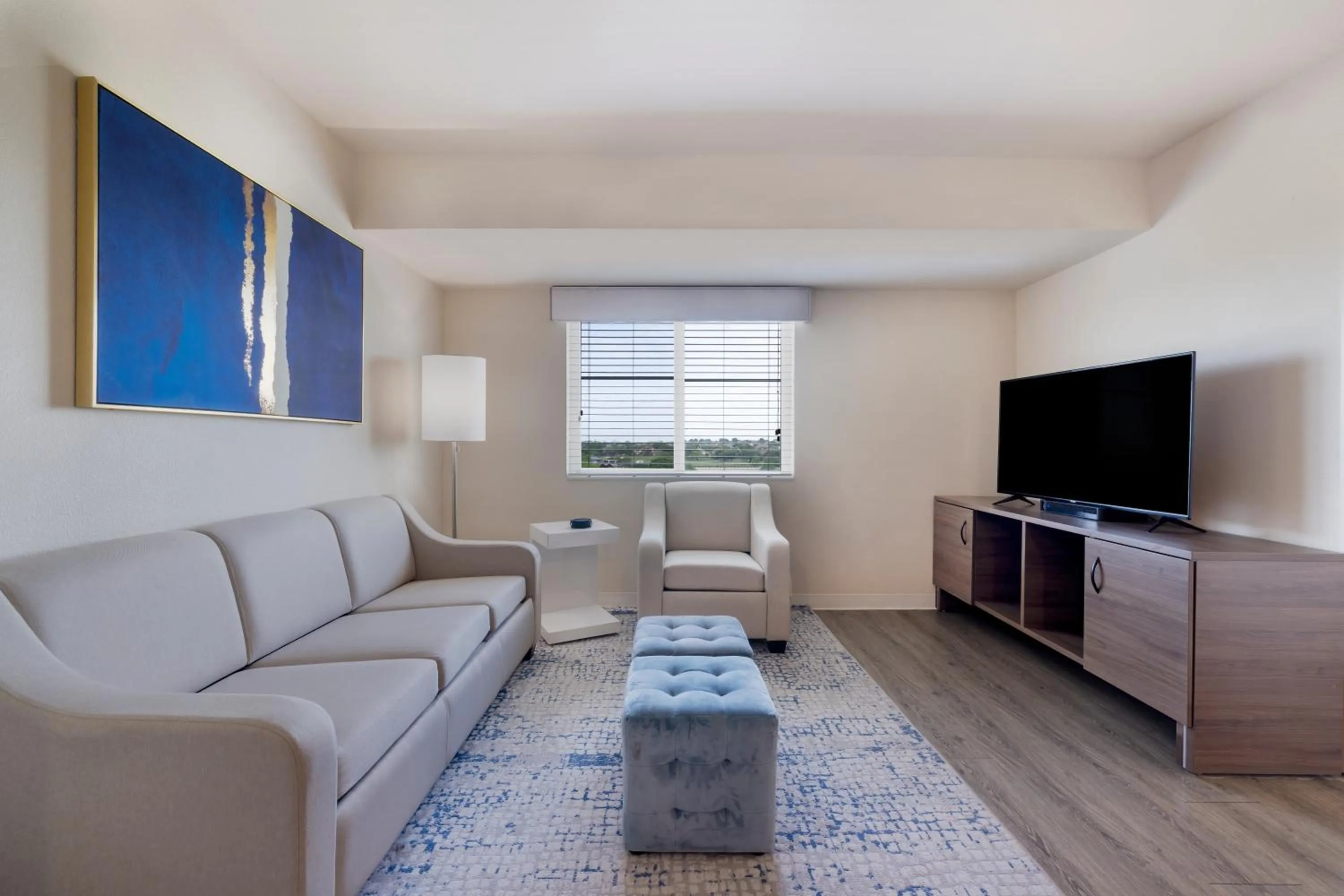 TV and multimedia in Soka Suites Dallas - Las Colinas