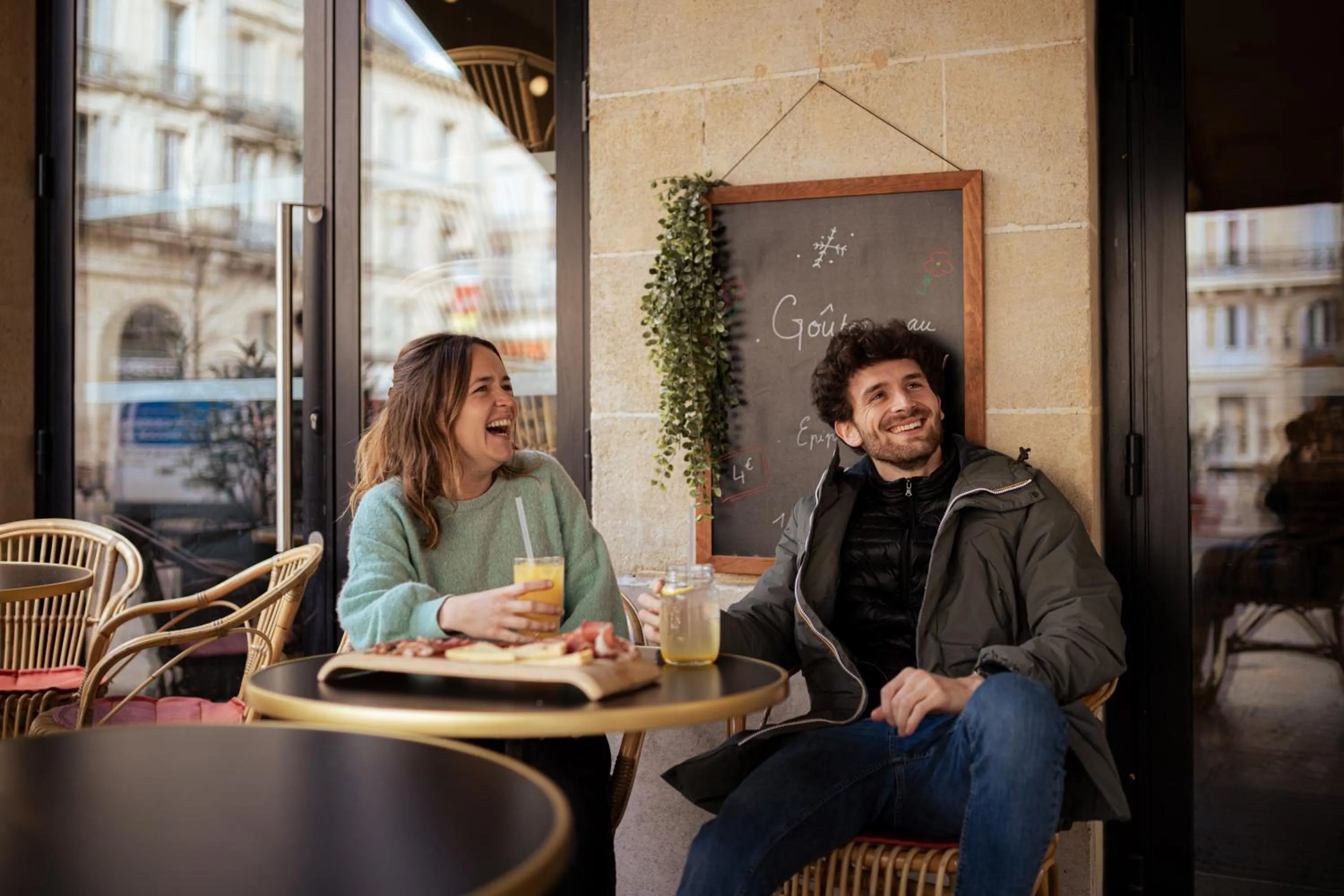 Balcony/Terrace in CENTRAL Hostel Bordeaux Centre