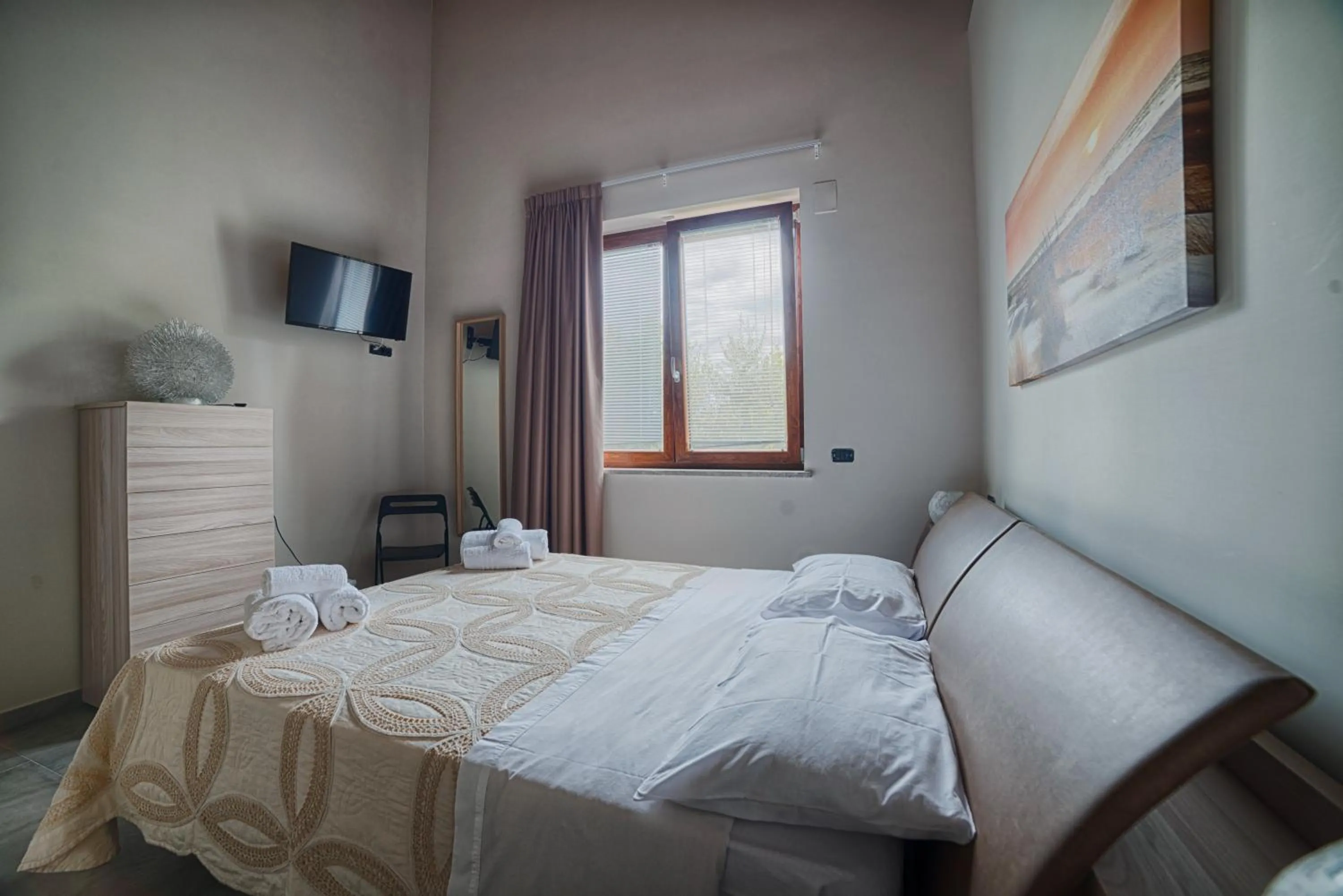 Bedroom, Bed in B&B A CASA DI ZIA LUISA