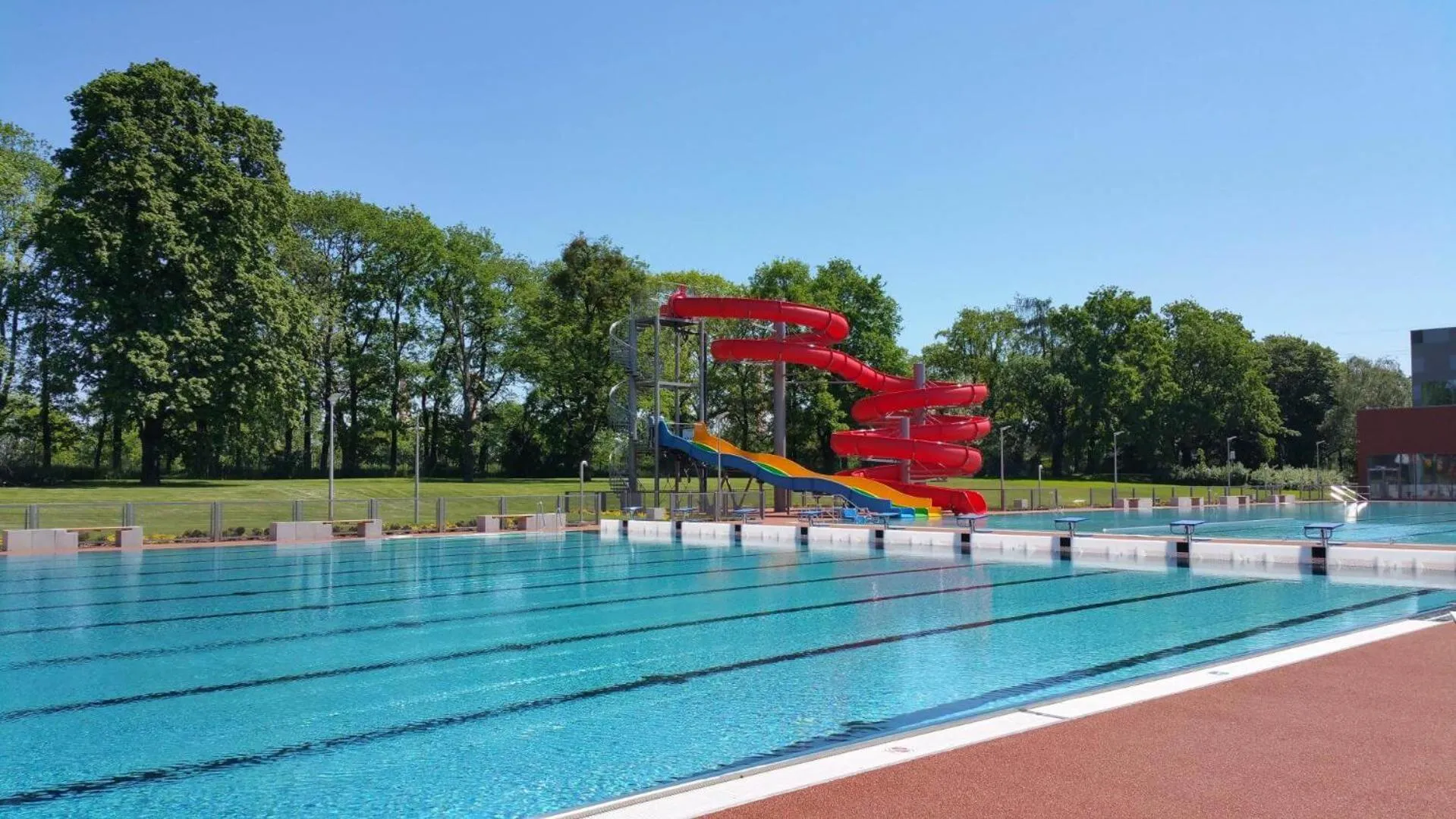 Aqua park in Hotel Orbita