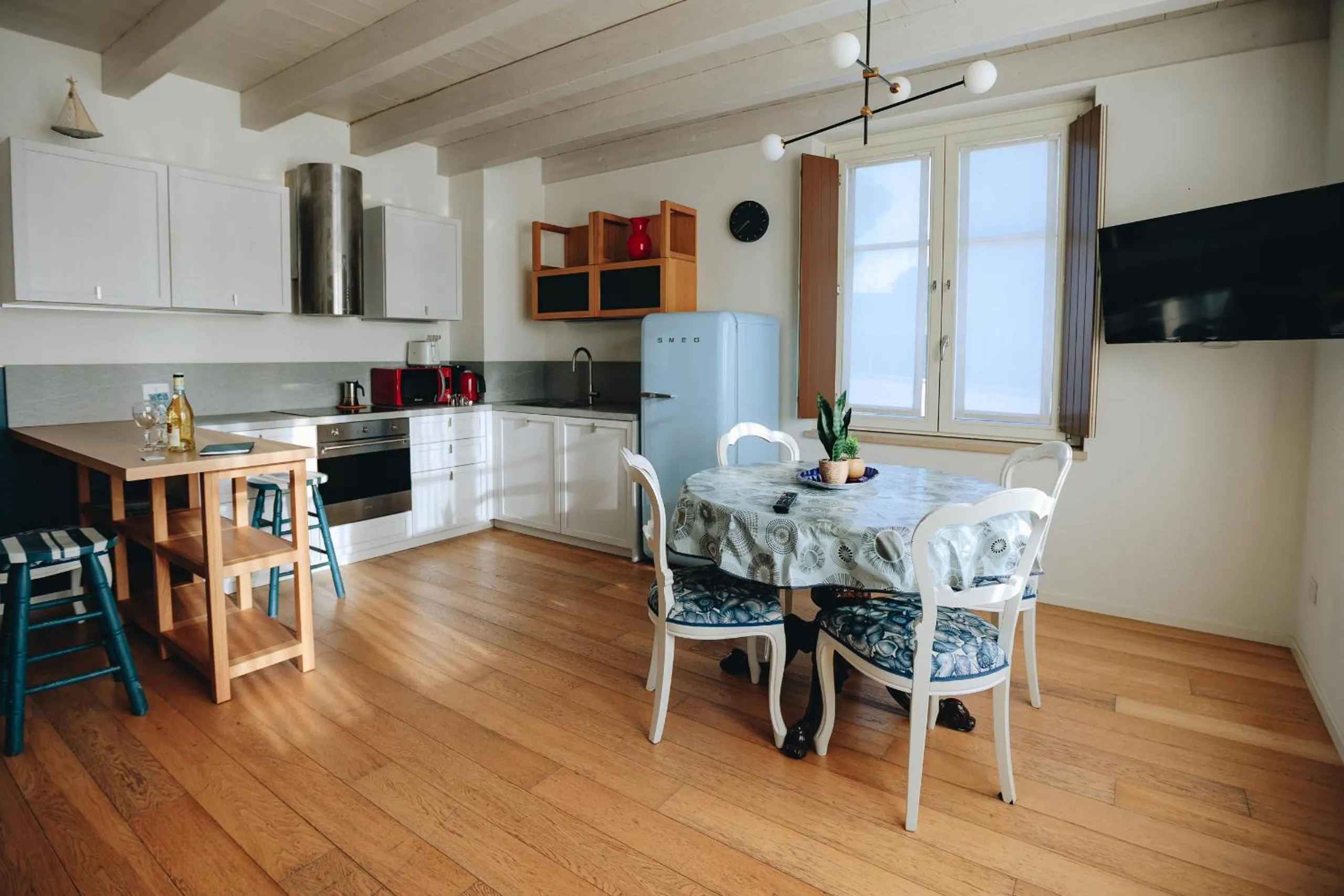 Kitchen or kitchenette in Ponte dei Voltoni Apartment