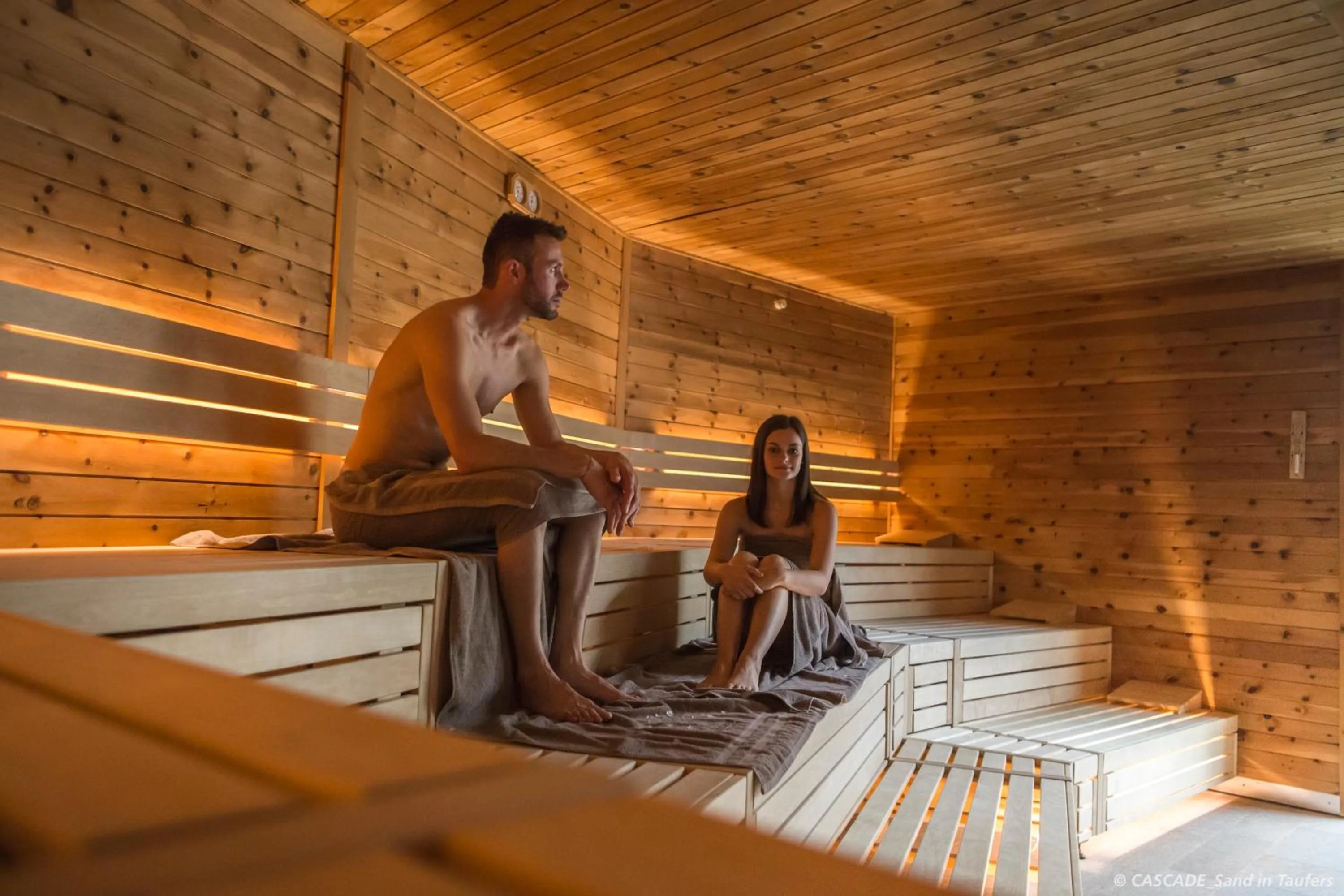 Swimming pool in Hotel Alpenrast