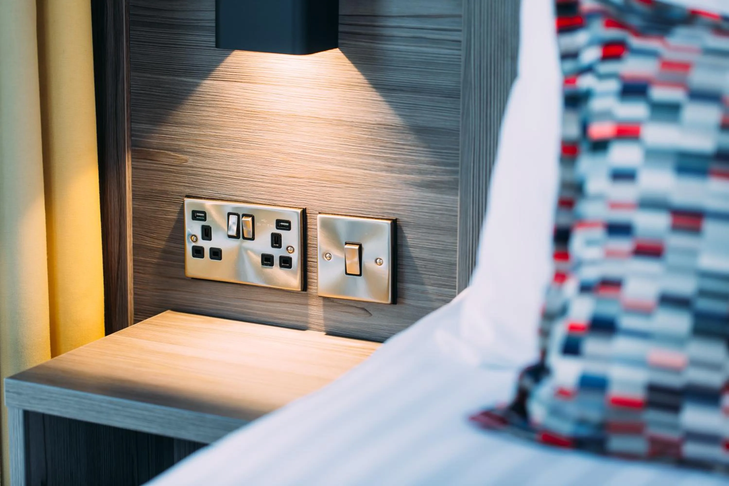 Decorative detail, Bed in Armagh City Hotel