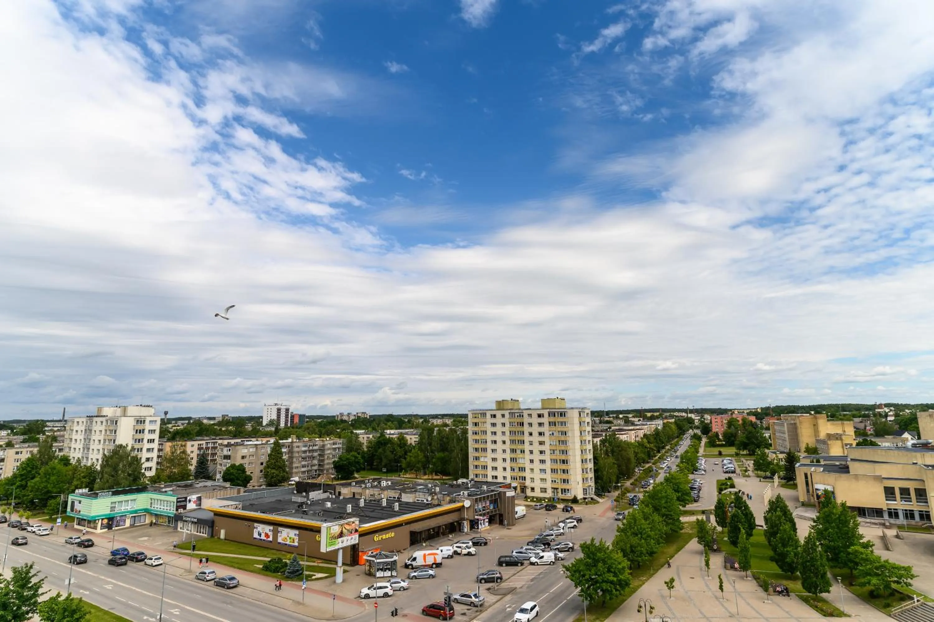 City view in Synet CoLiving