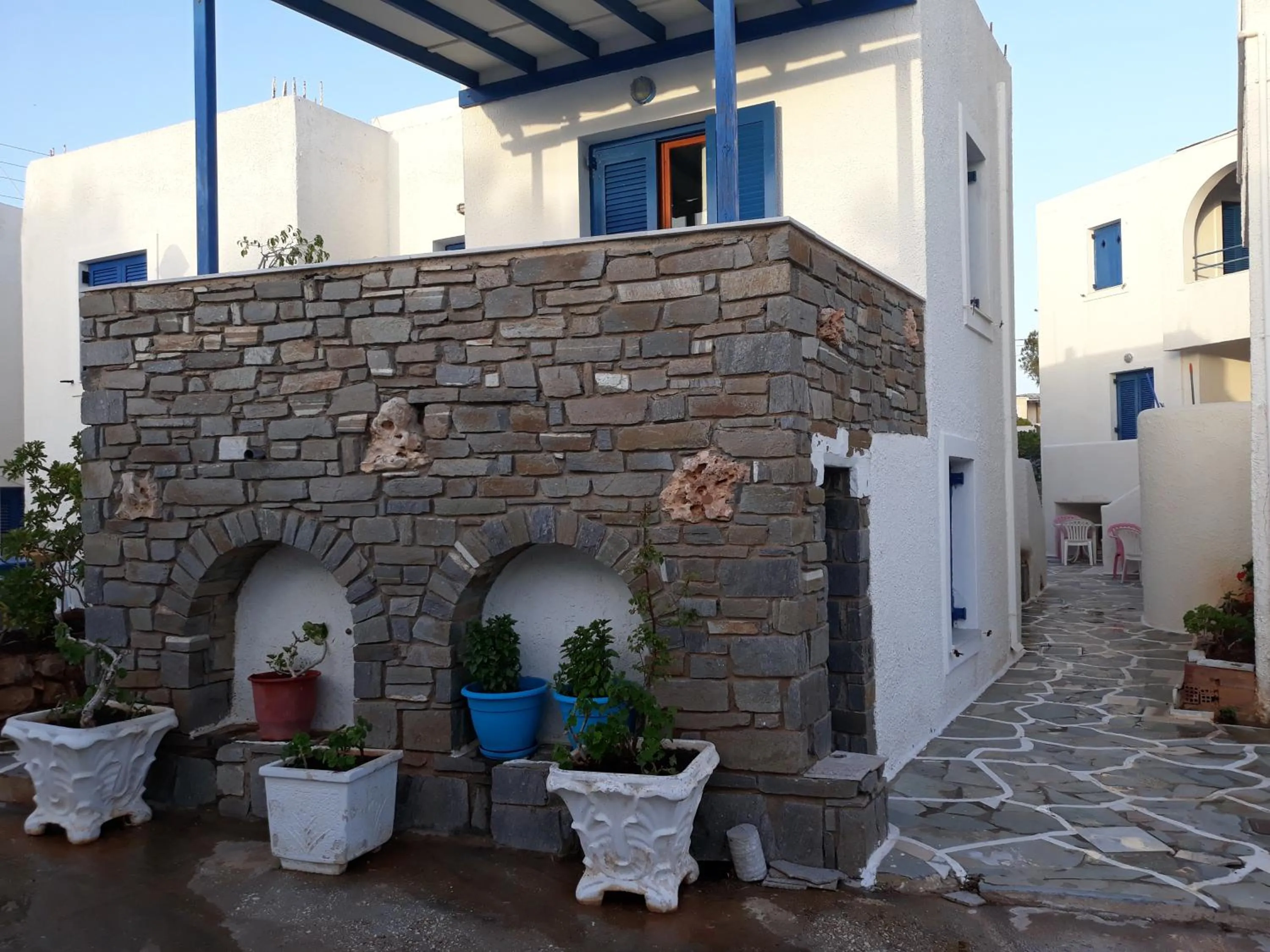 Balcony/Terrace in Holidays in Paros