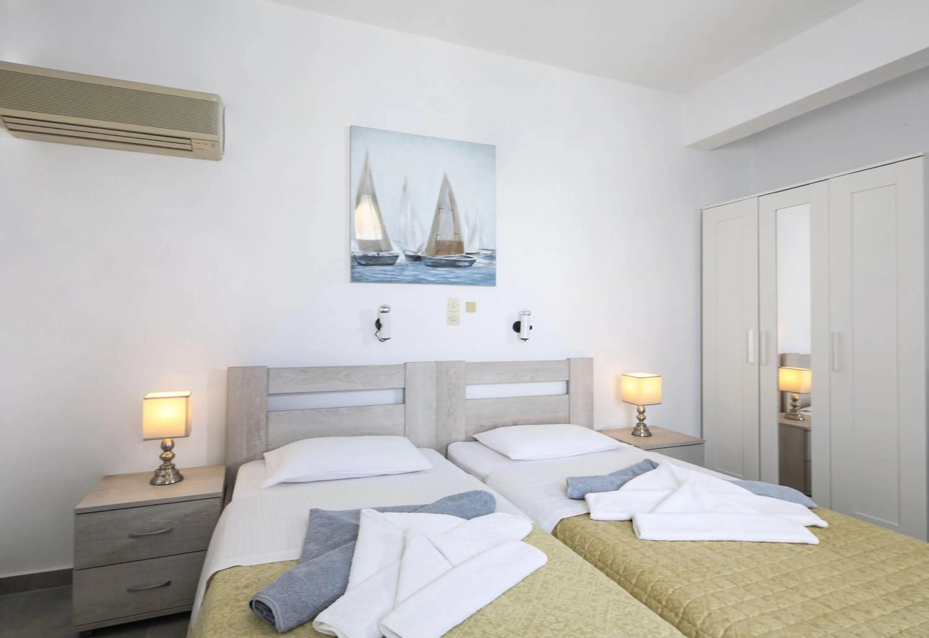 Bed in Holidays in Paros