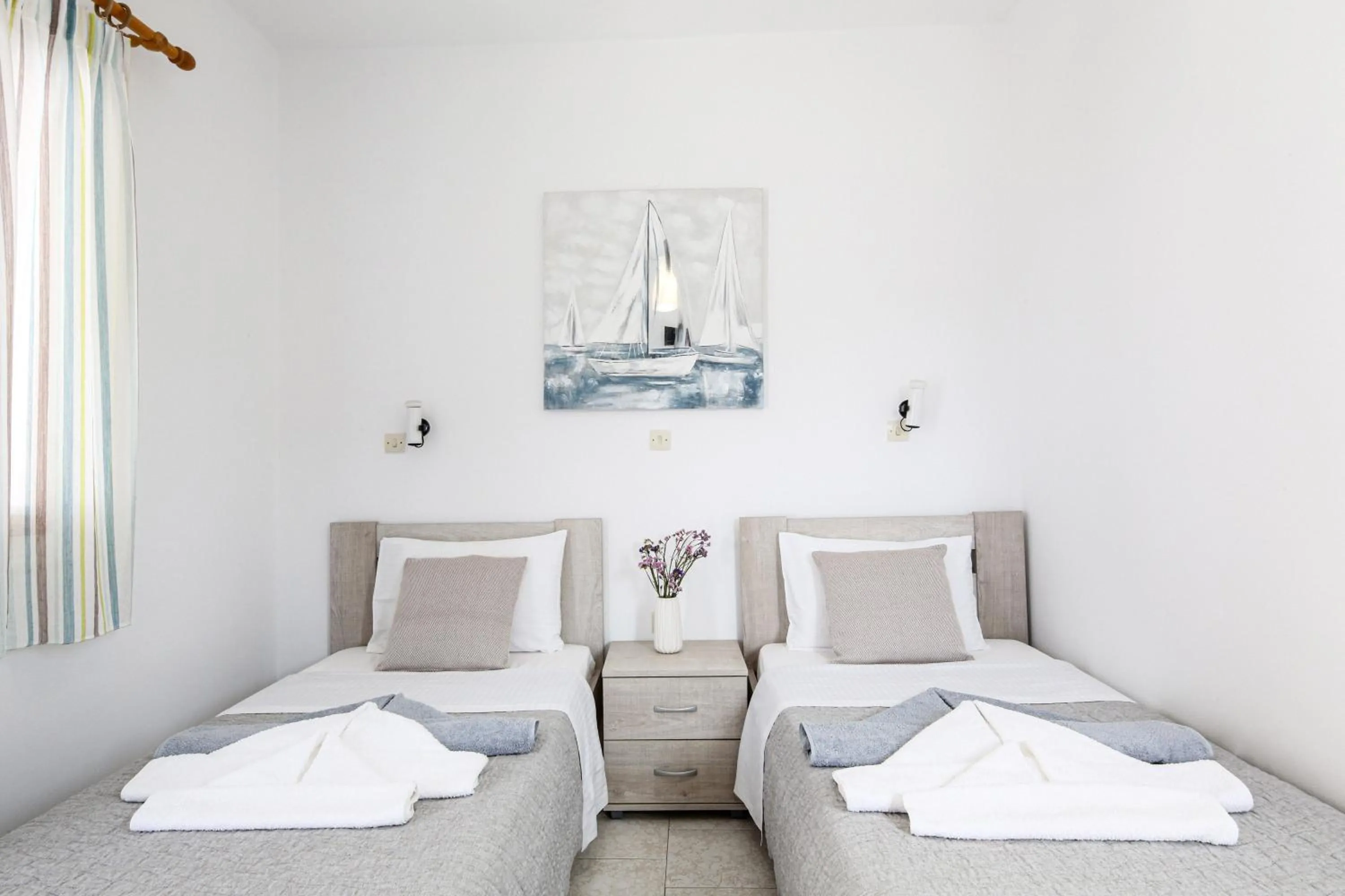 Bed in Holidays in Paros