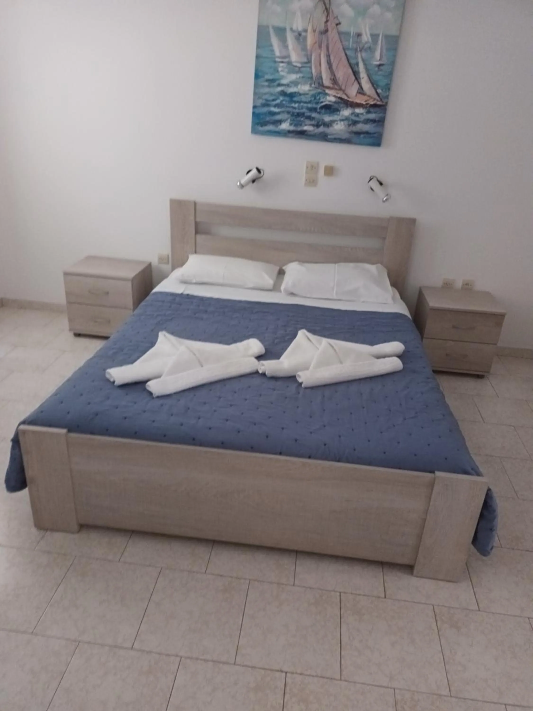 Bed in Holidays in Paros