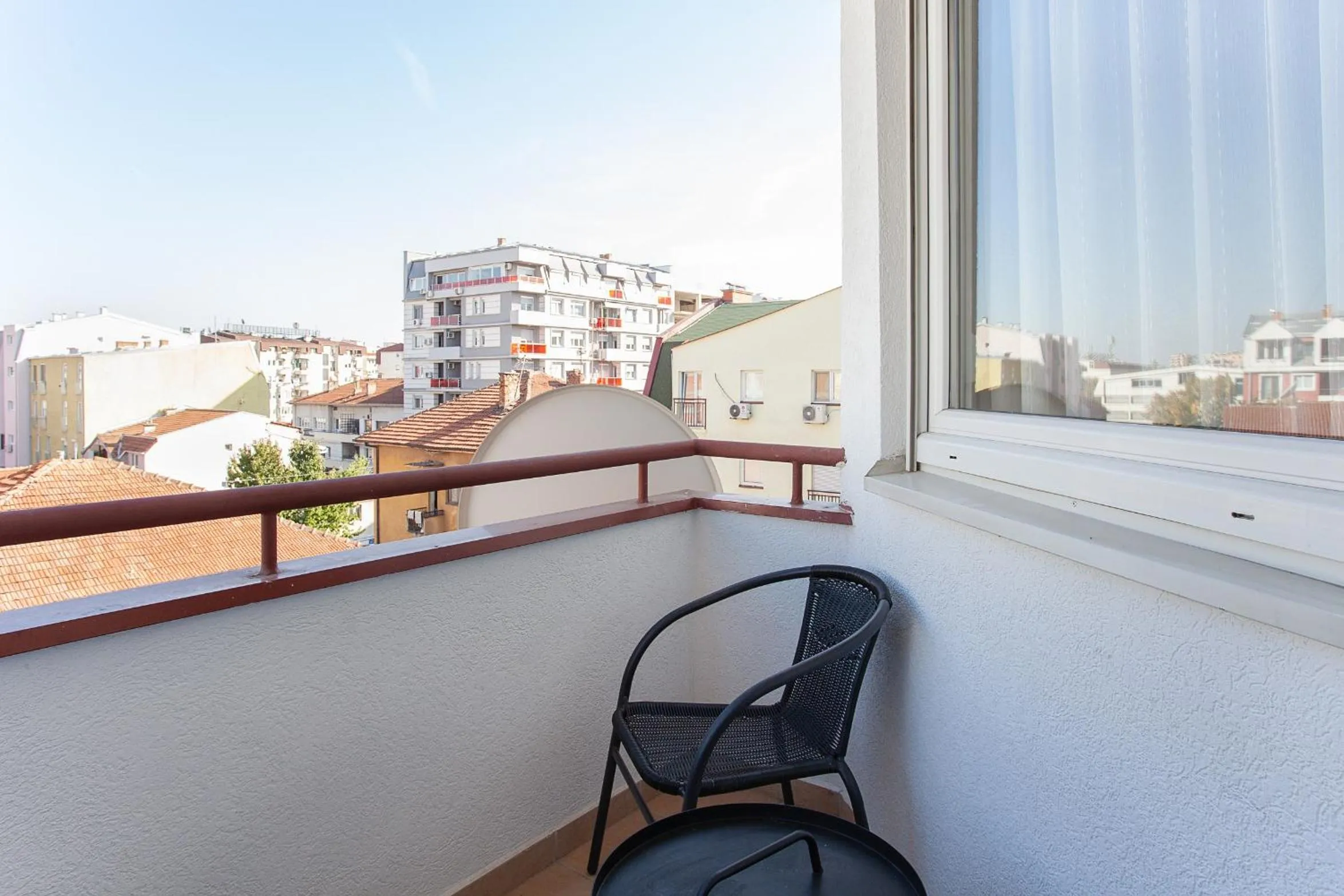 Balcony/Terrace in Urban Hostel & Apartments