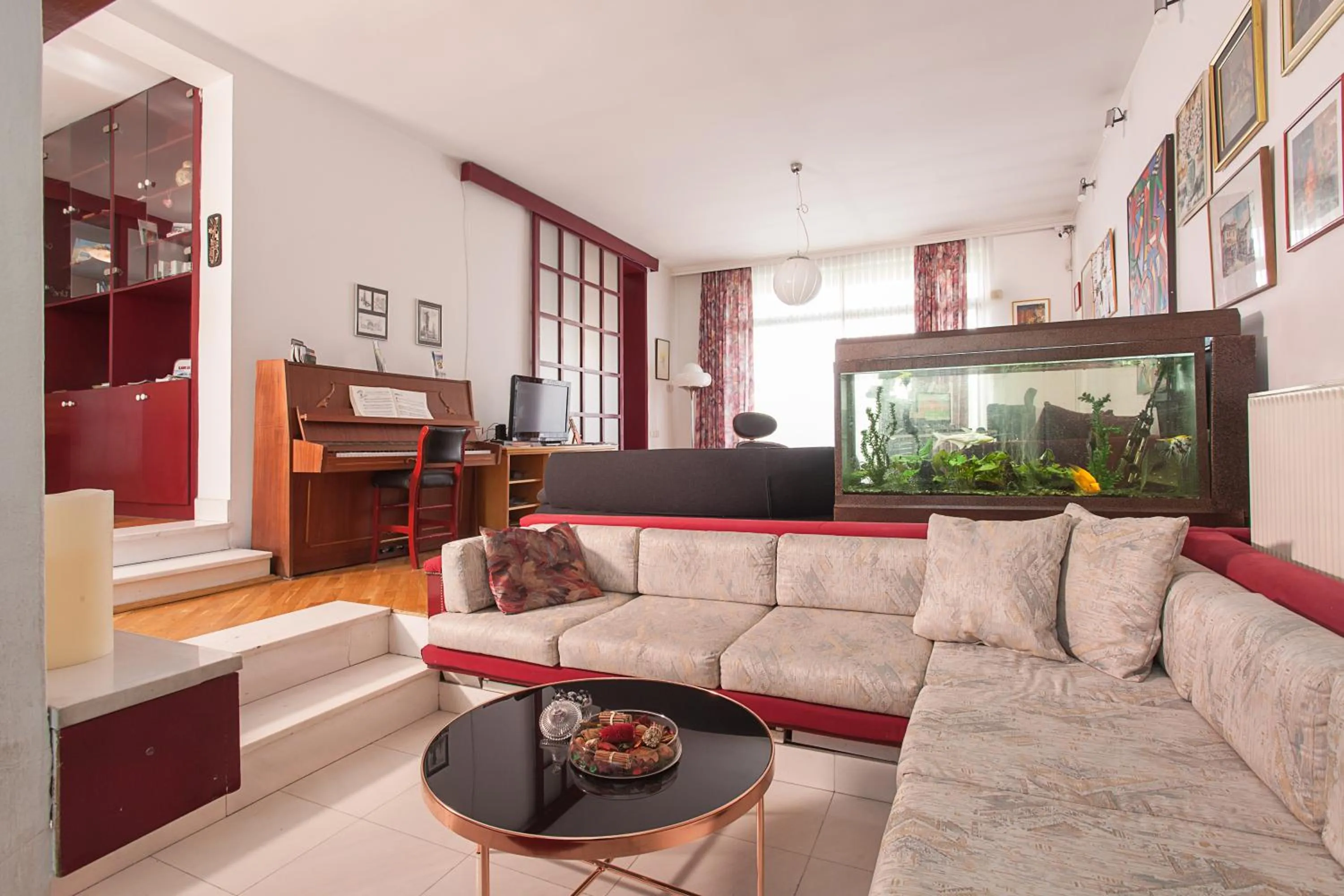 Lobby or reception in Urban Hostel & Apartments