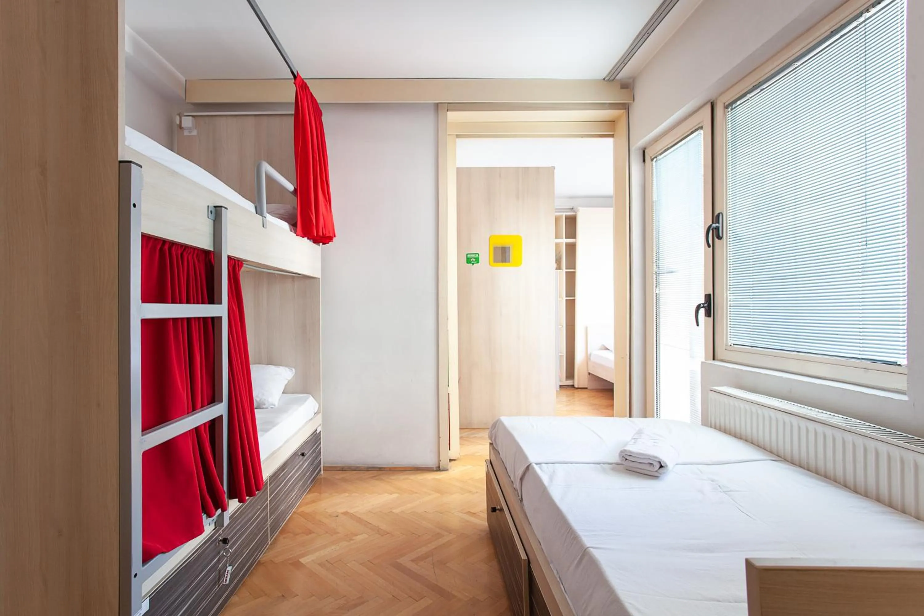 bunk bed, Bed in Urban Hostel & Apartments