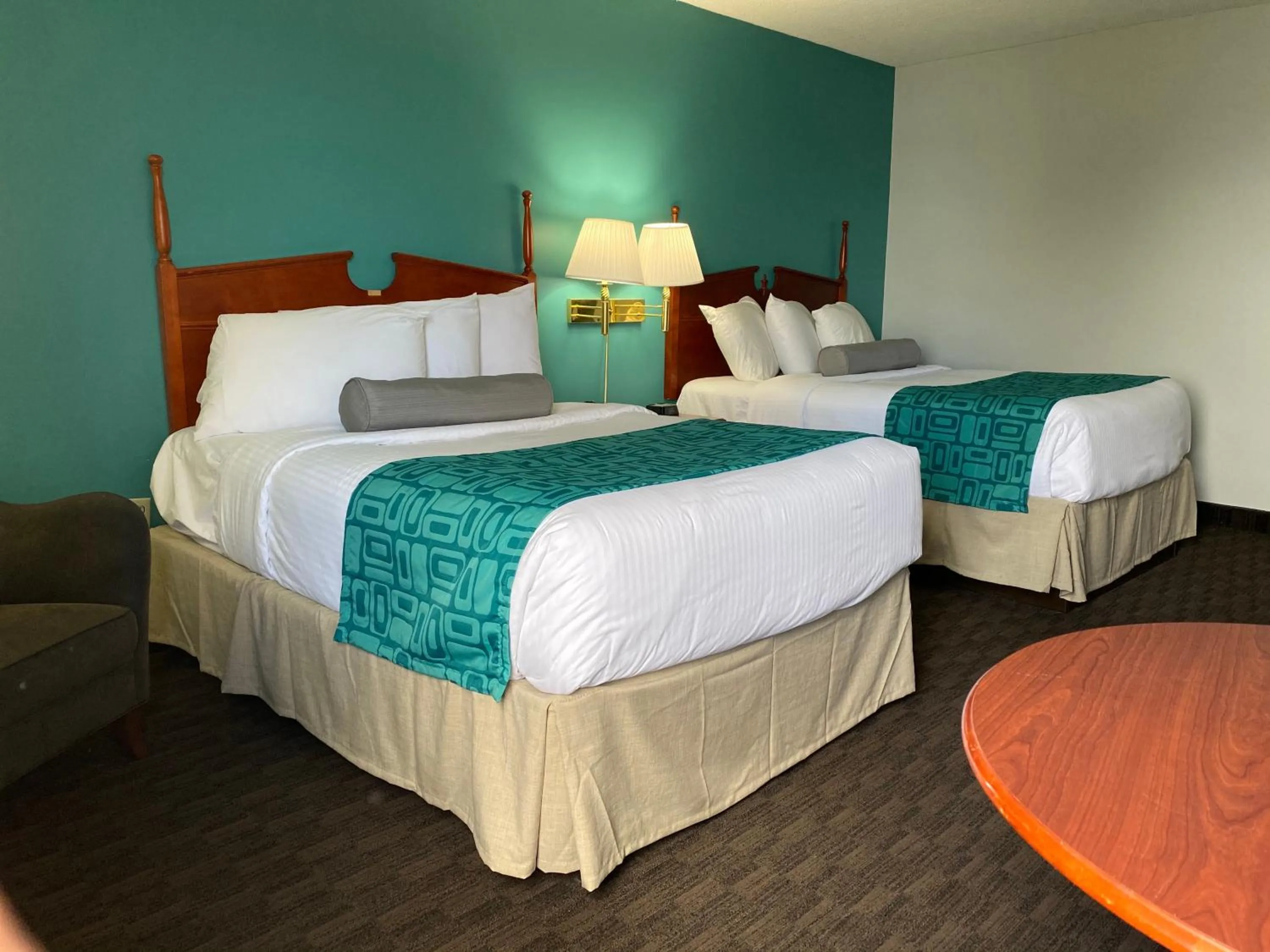 Bed in Travelodge by Wyndham Miramichi New Brunswick