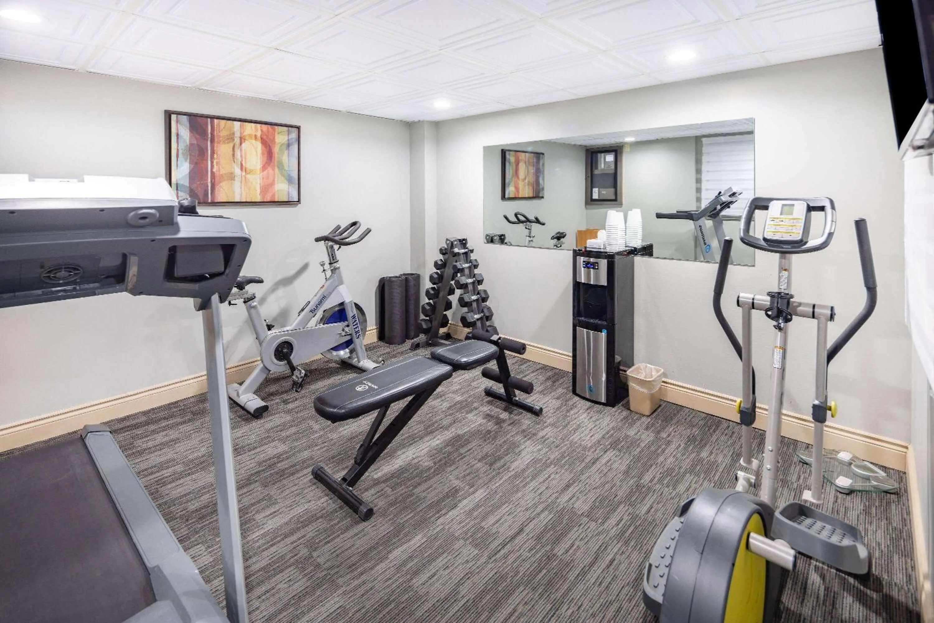 Fitness centre/facilities in Travelodge by Wyndham Miramichi New Brunswick