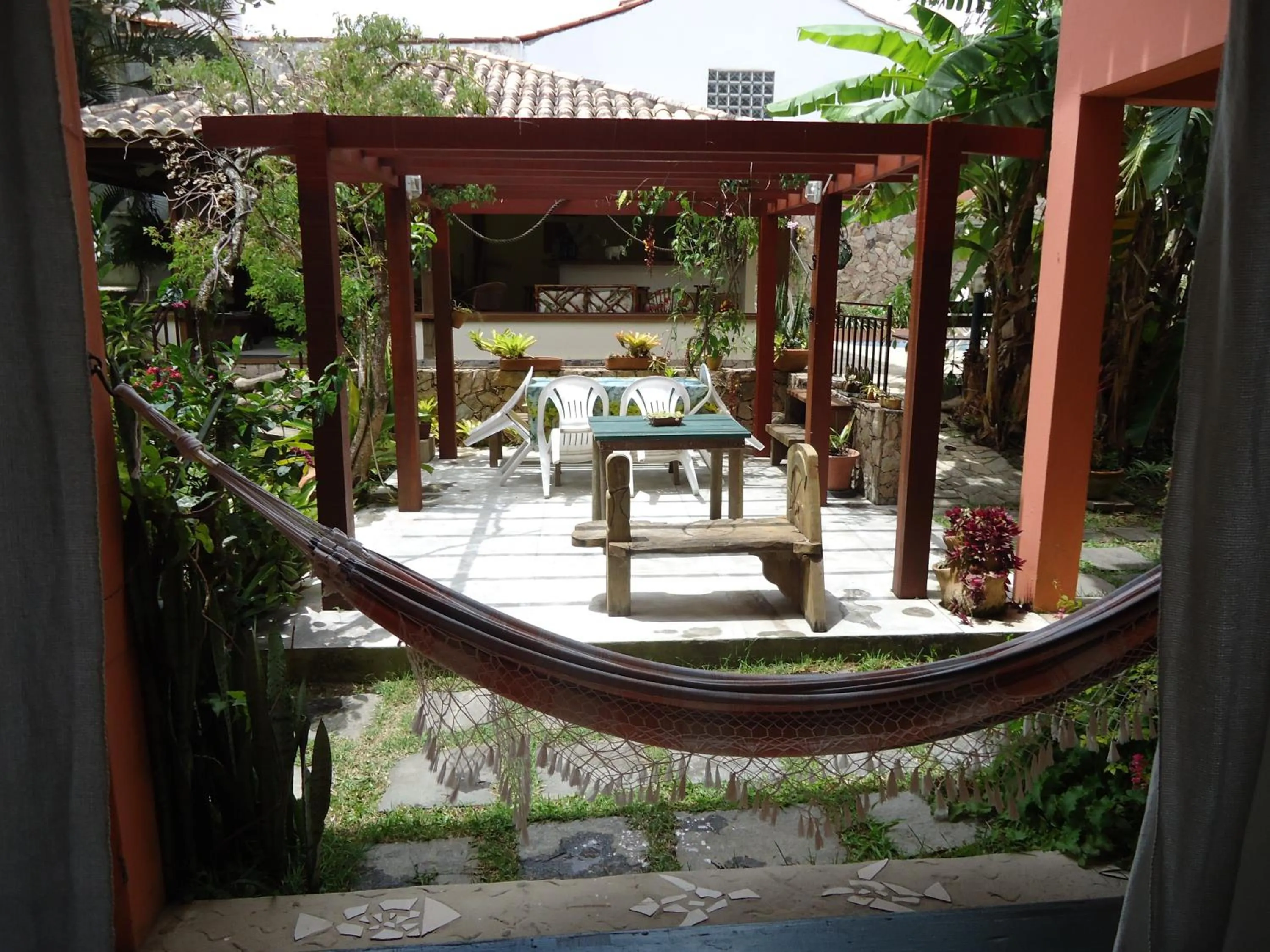 Patio in Pousada Chez Nice