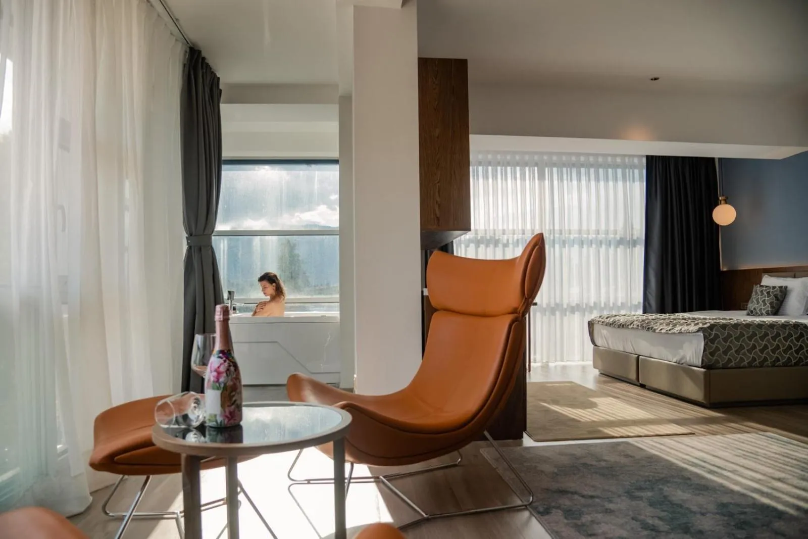 Bed in Hotel Drim & SPA