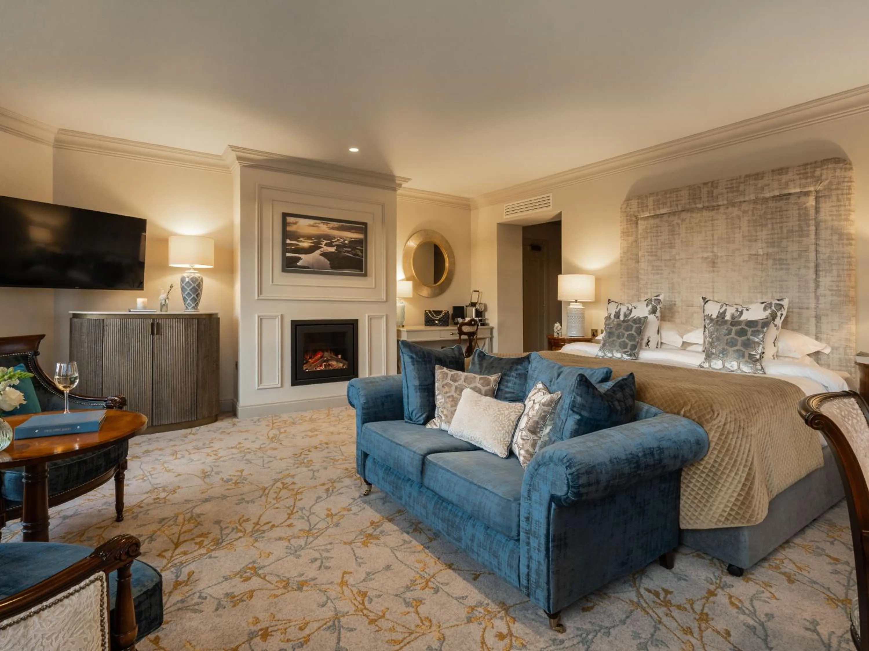 Seating area in Lough Erne Resort