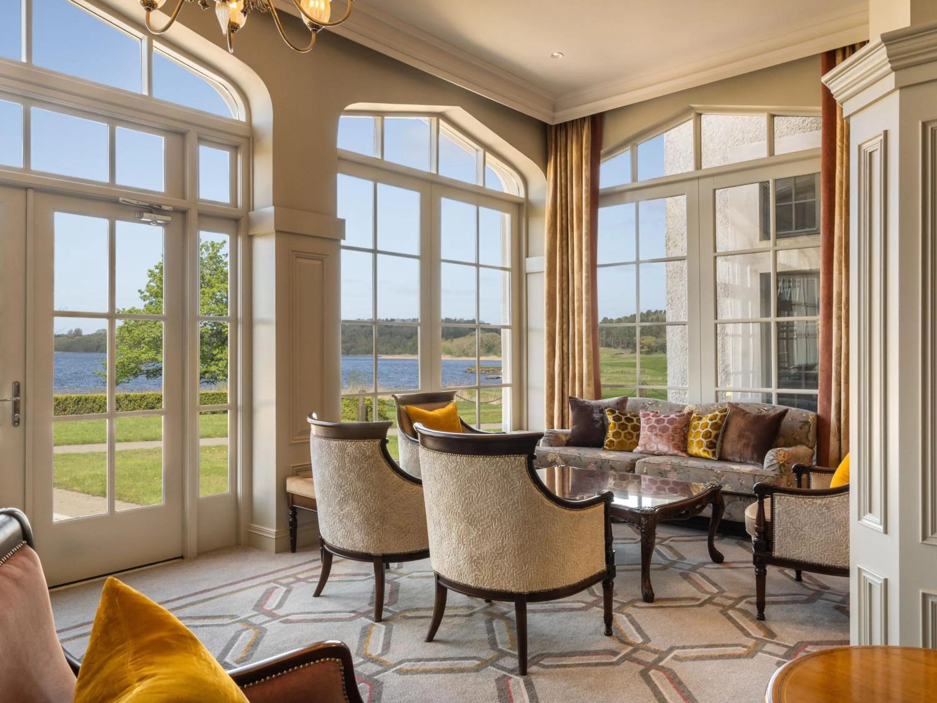 Lobby or reception in Lough Erne Resort