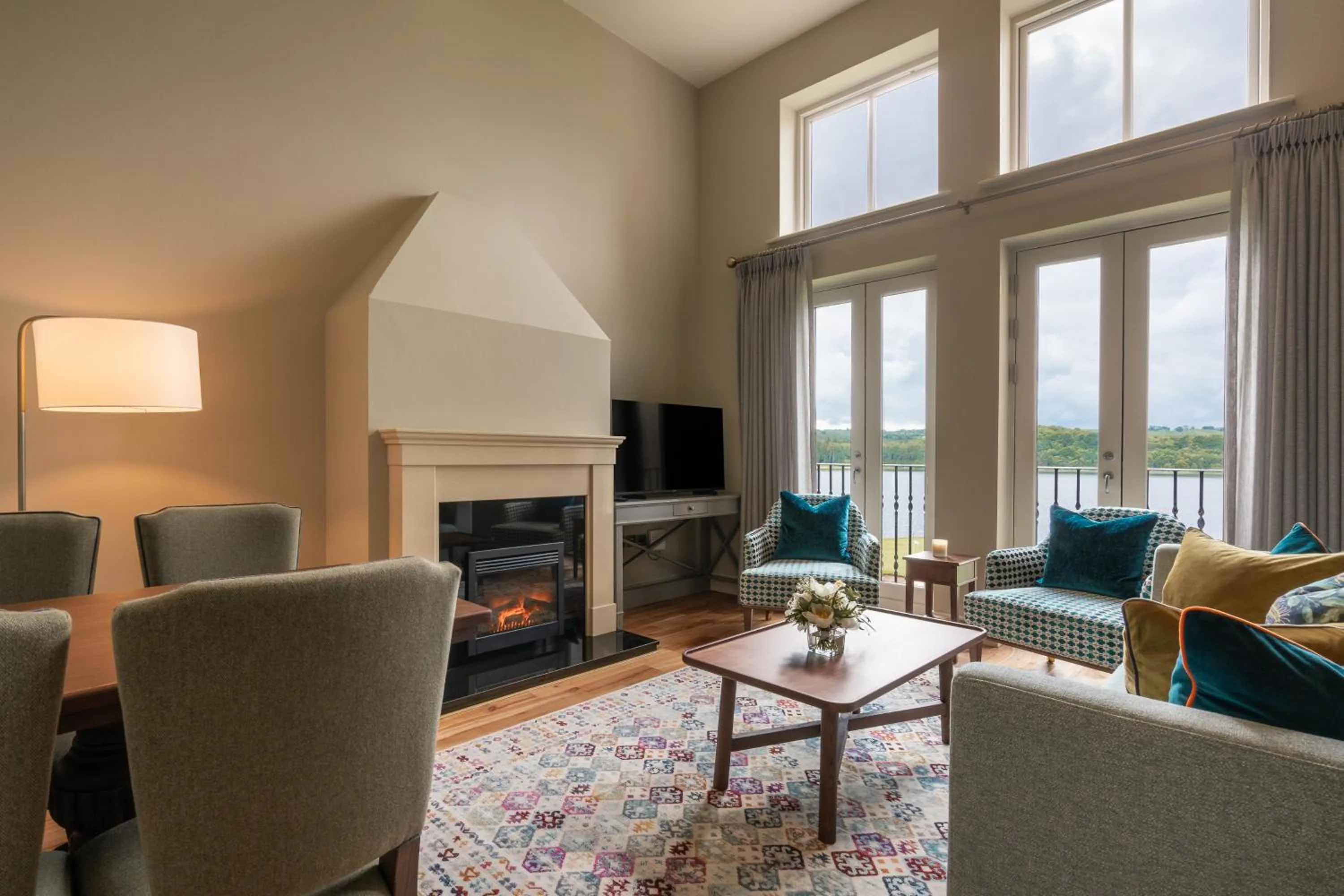 Living room in Lough Erne Resort