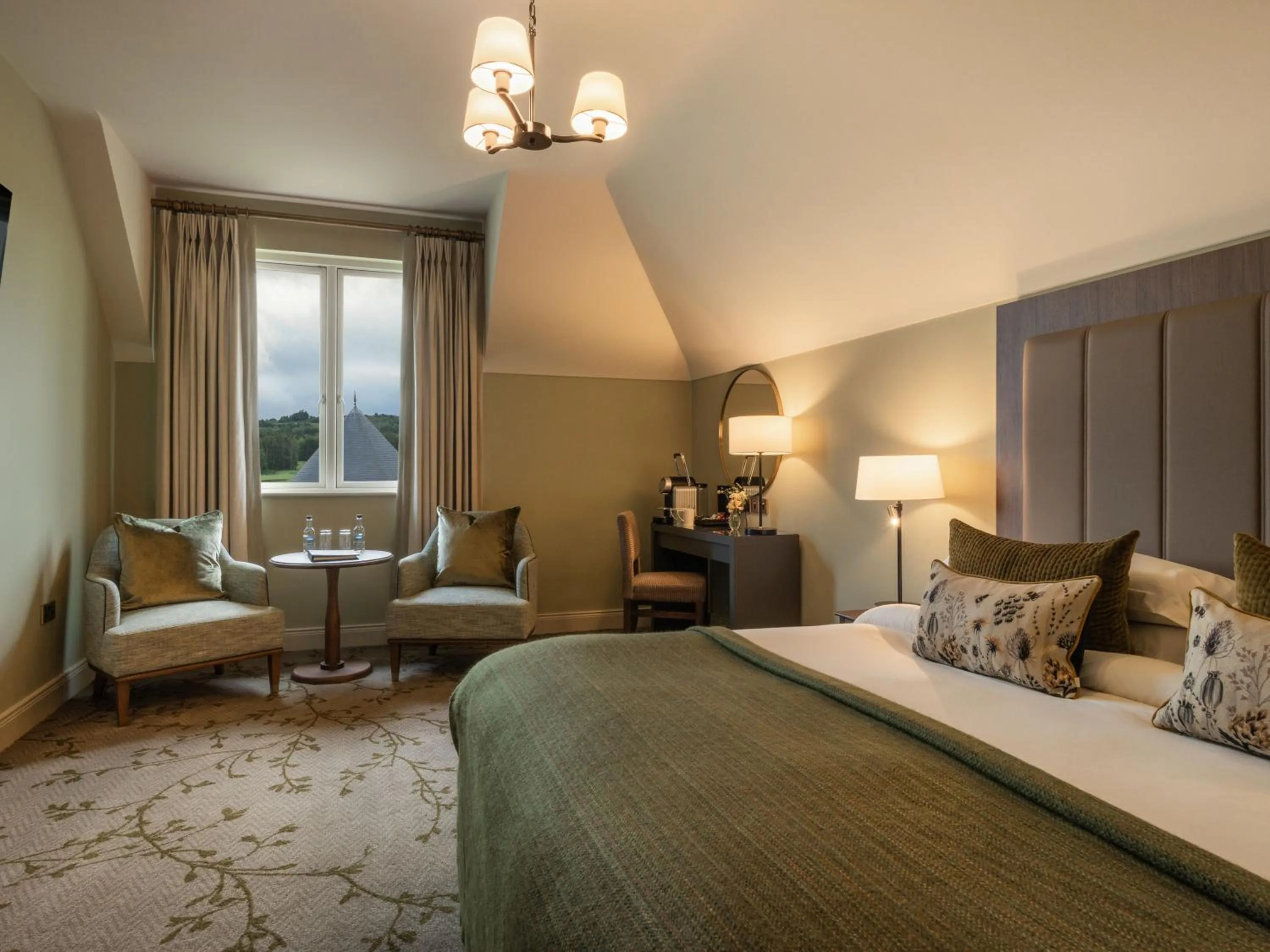 Bed in Lough Erne Resort