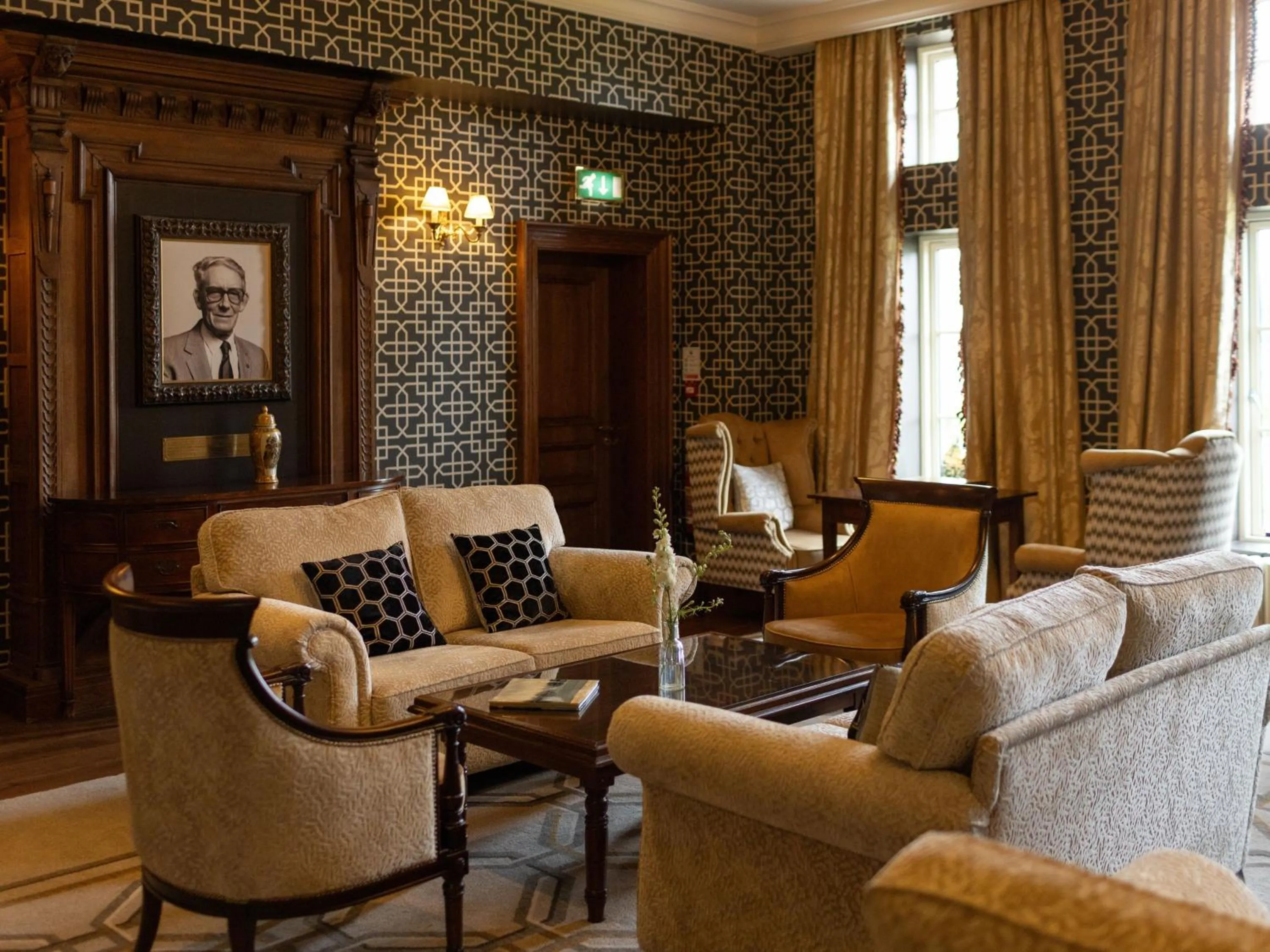 Library in Lough Erne Resort