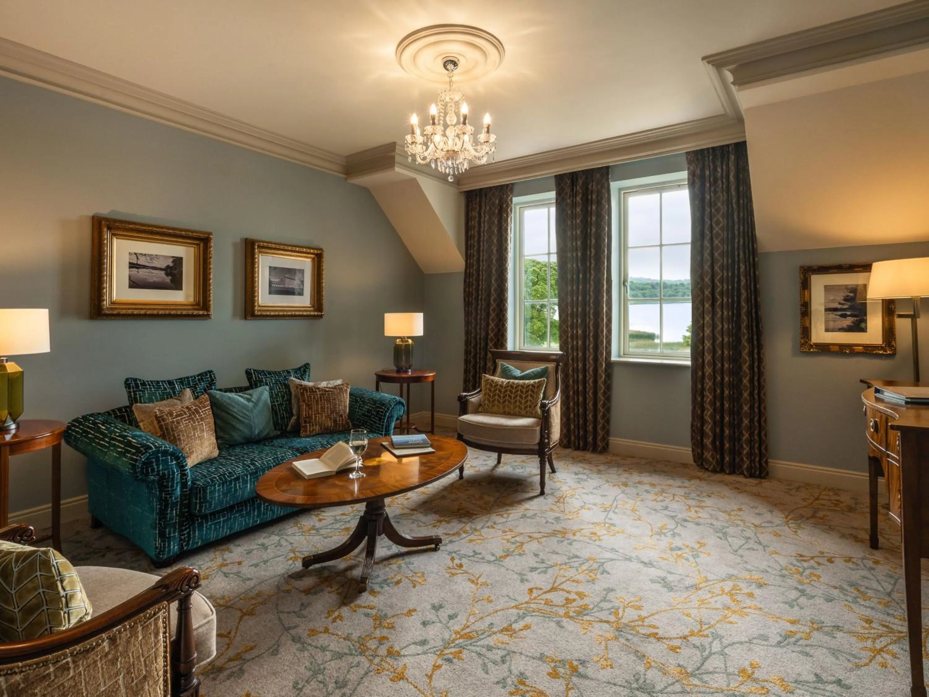 Seating area in Lough Erne Resort