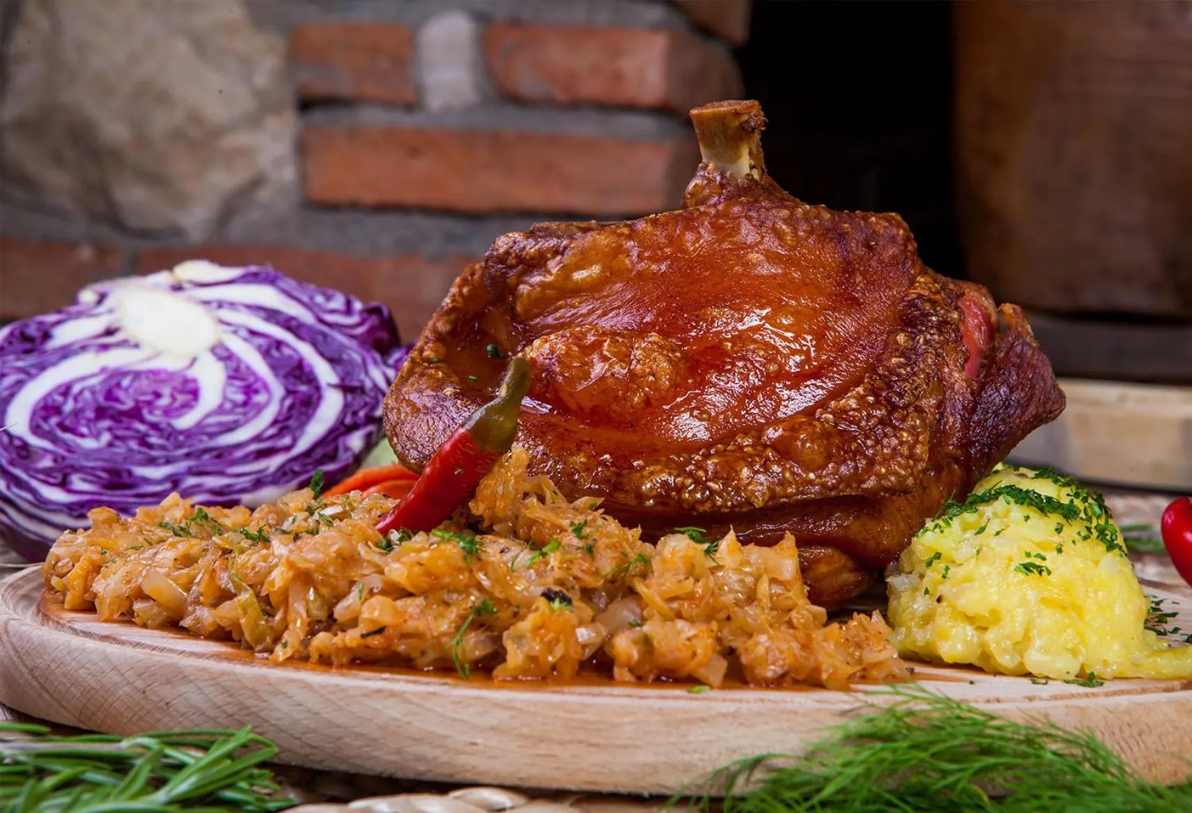 Food in Hotel Bella Muzica