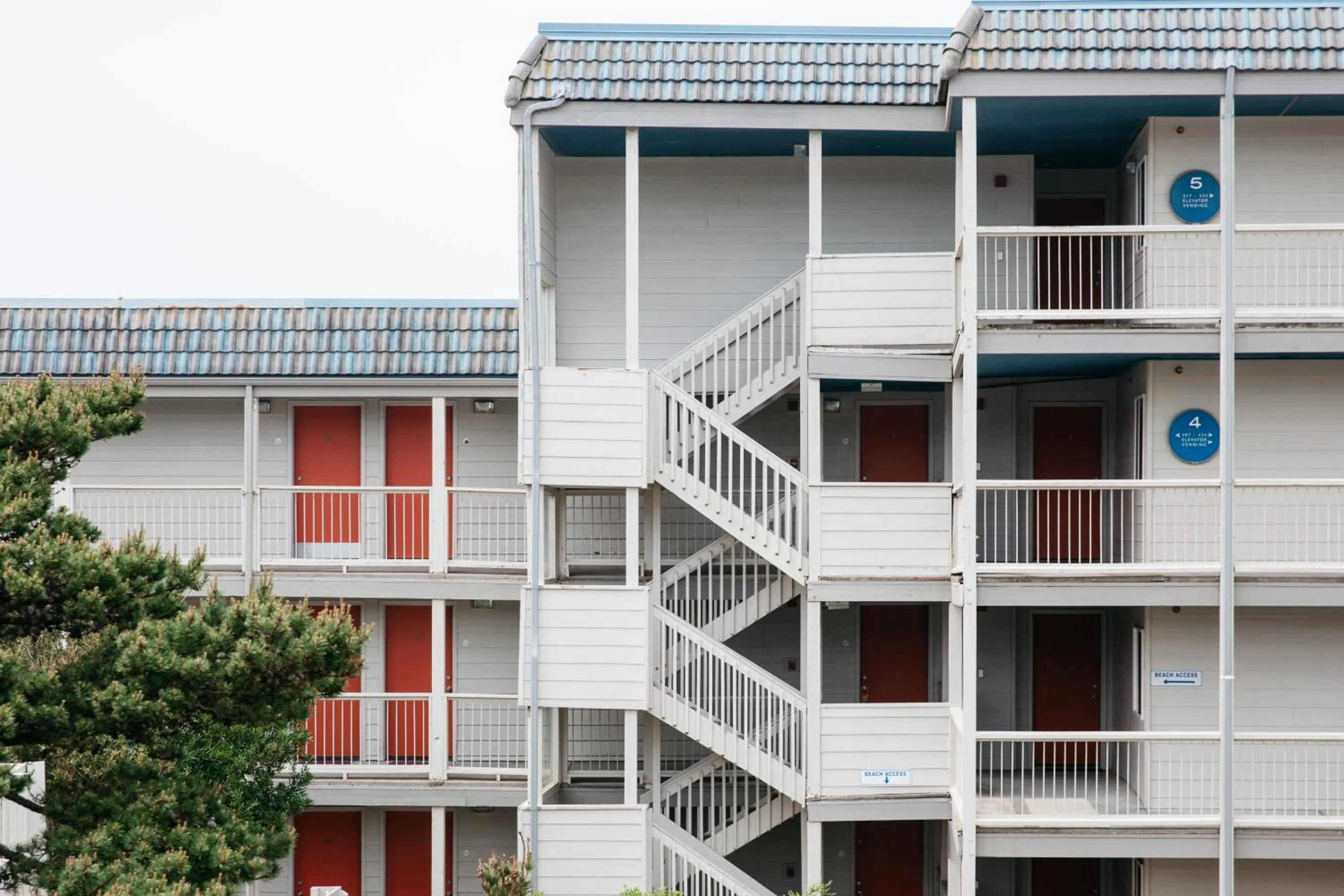 Property building in Surftides Hotel