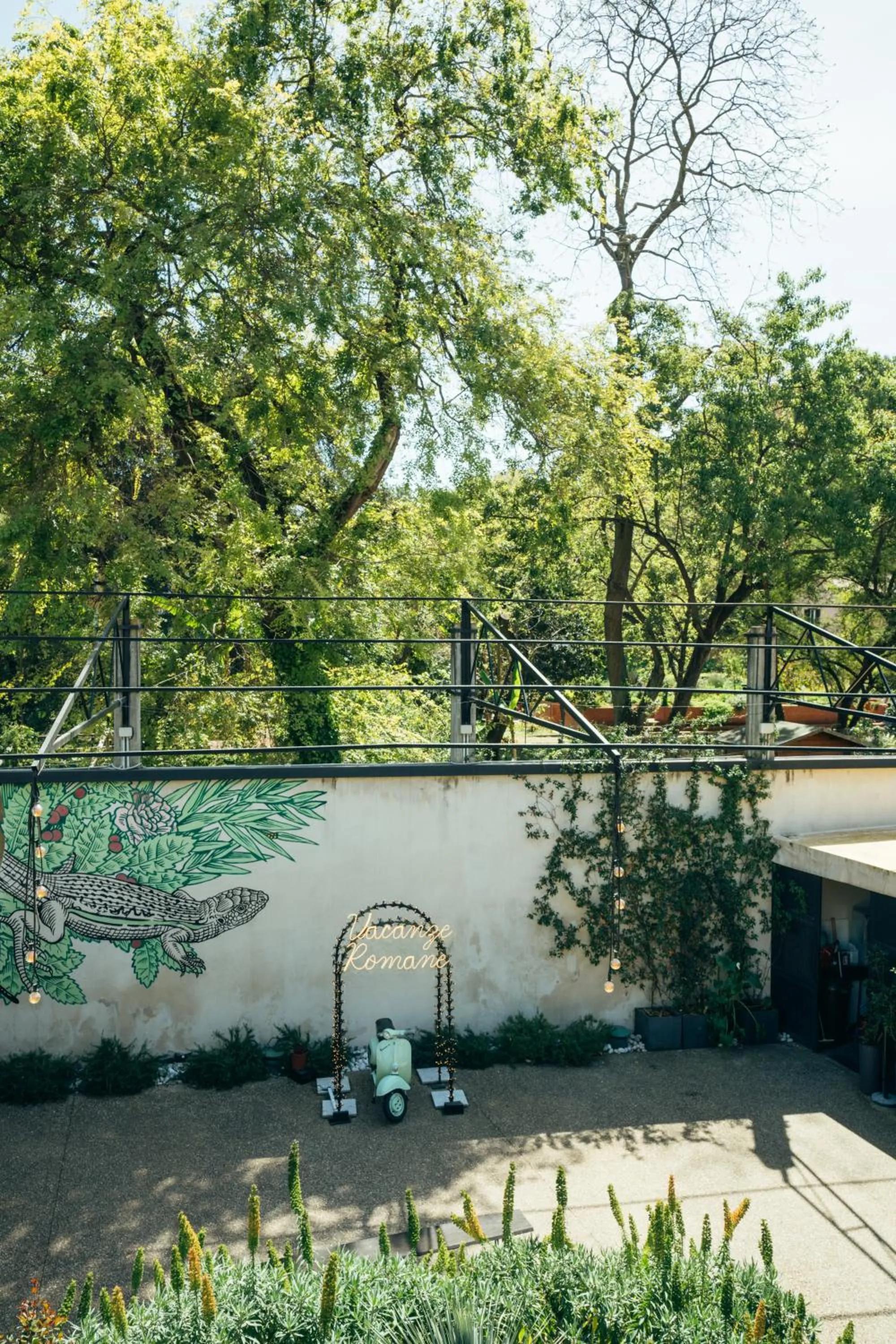 Garden in Horti 14 Borgo Trastevere Hotel