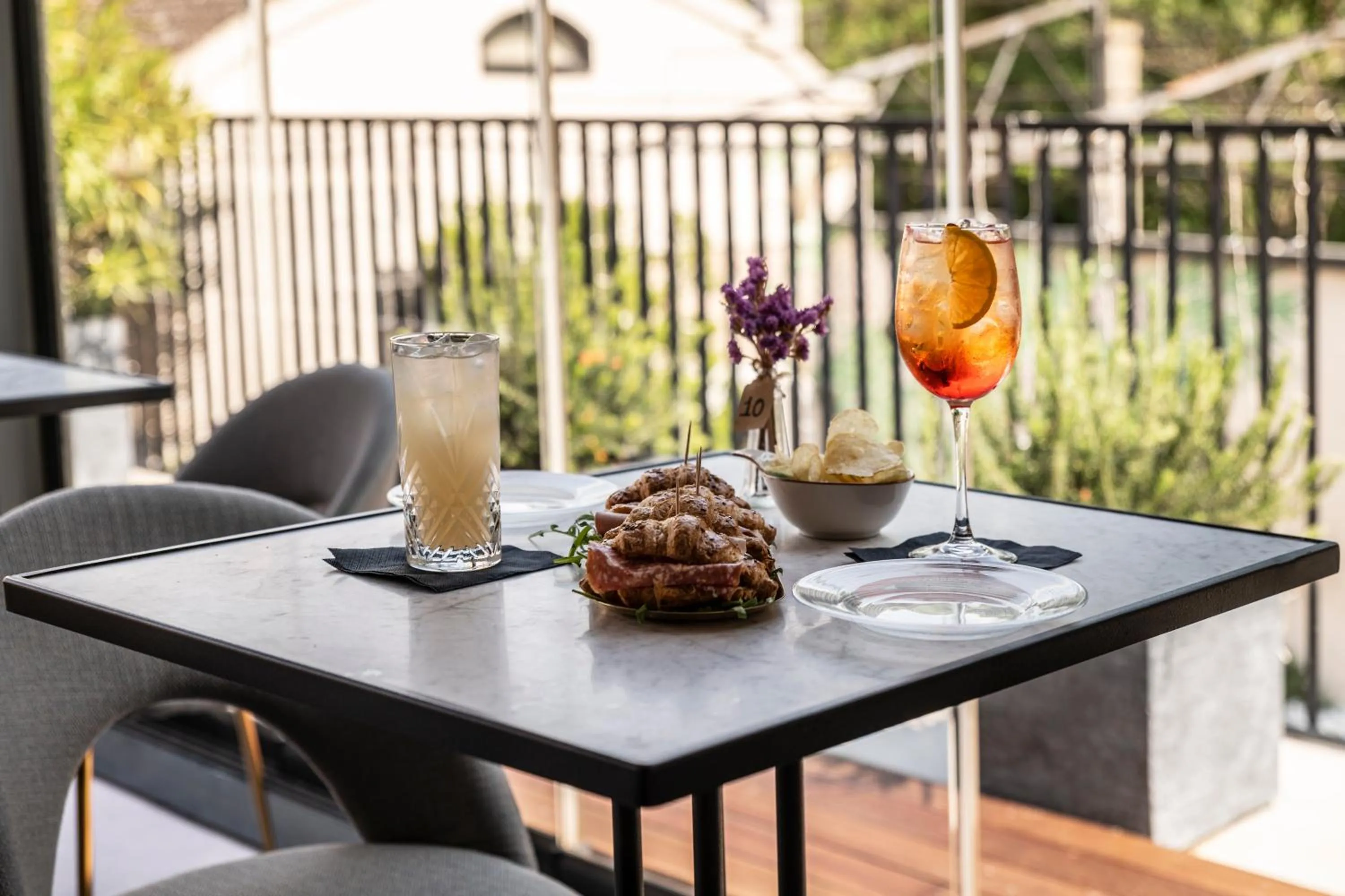 Food close-up in Horti 14 Borgo Trastevere Hotel