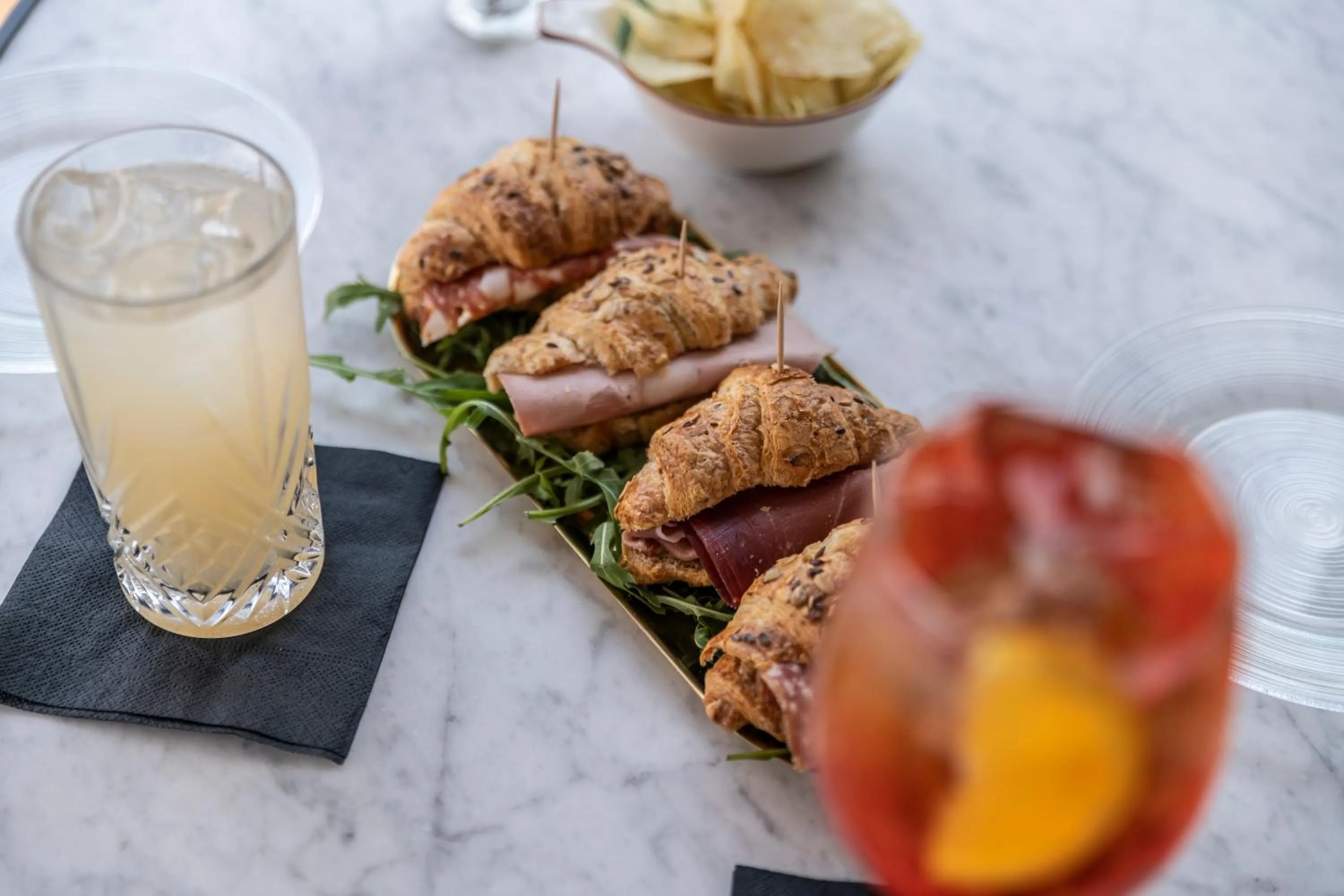 Food close-up in Horti 14 Borgo Trastevere Hotel