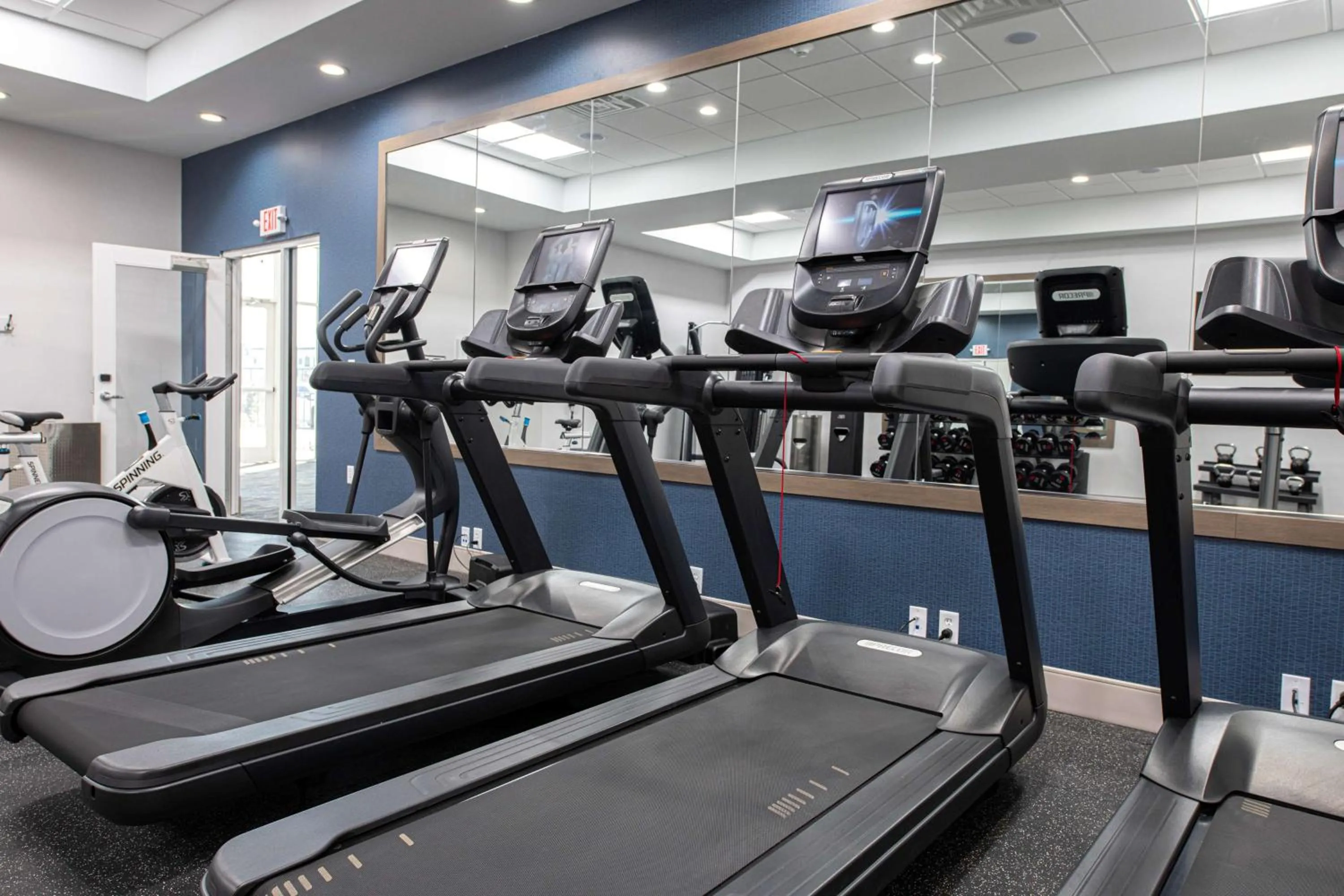 Fitness centre/facilities in Doubletree Sulphur Lake Charles