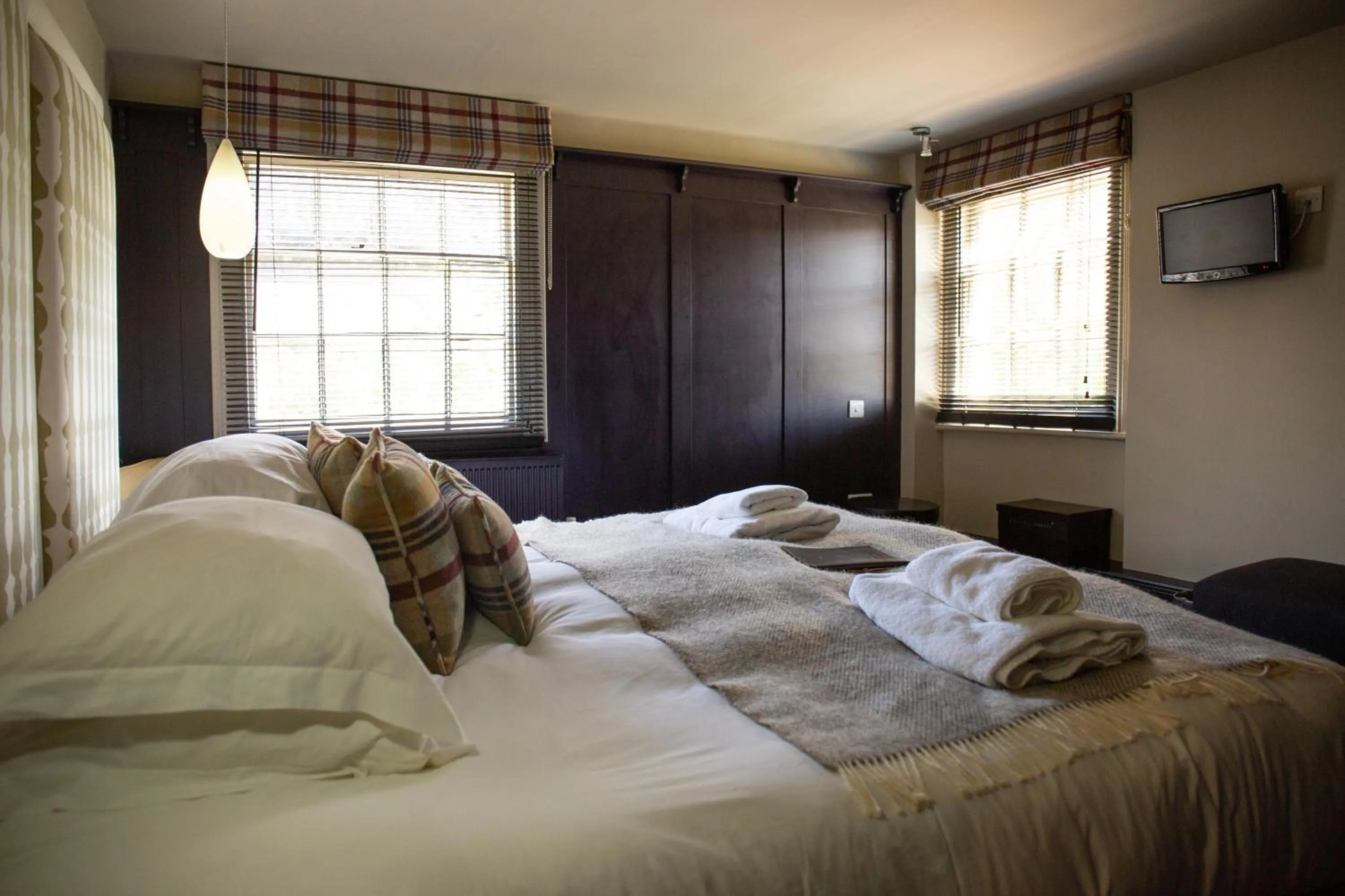 Bed in The Greenman Fownhope Hereford