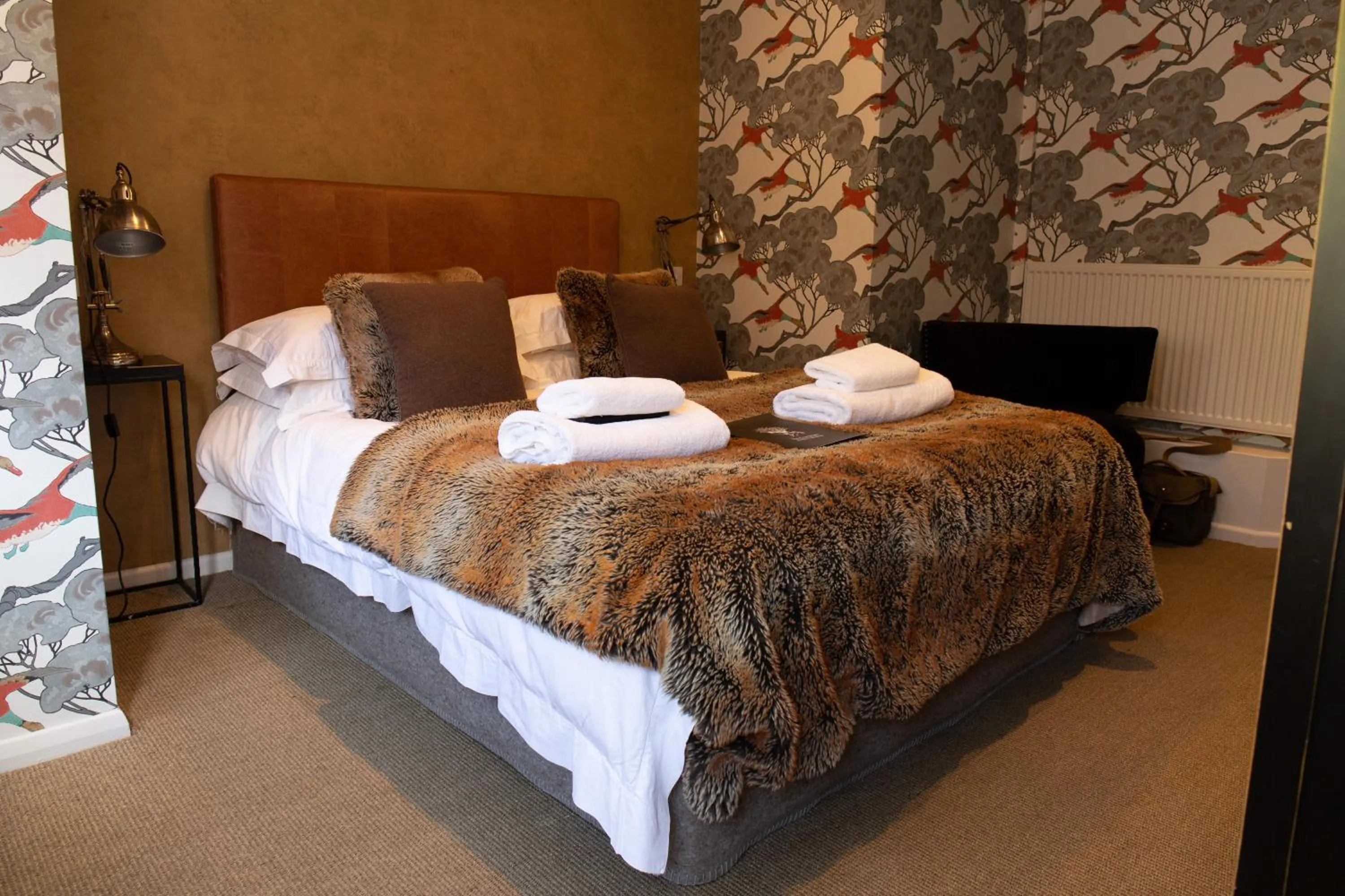 Bedroom, Bed in The Greenman Fownhope Hereford