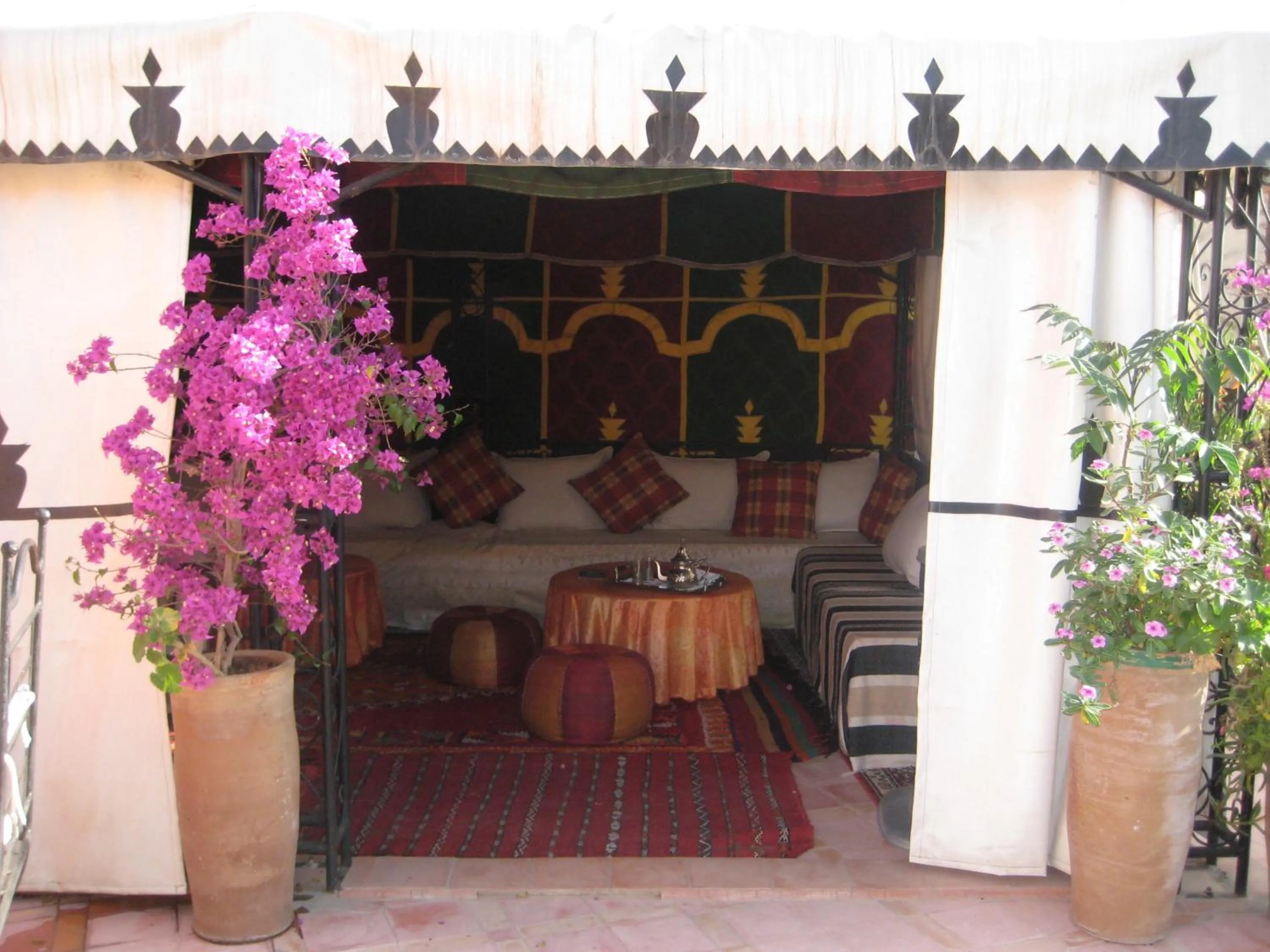 Patio in Riad Alida
