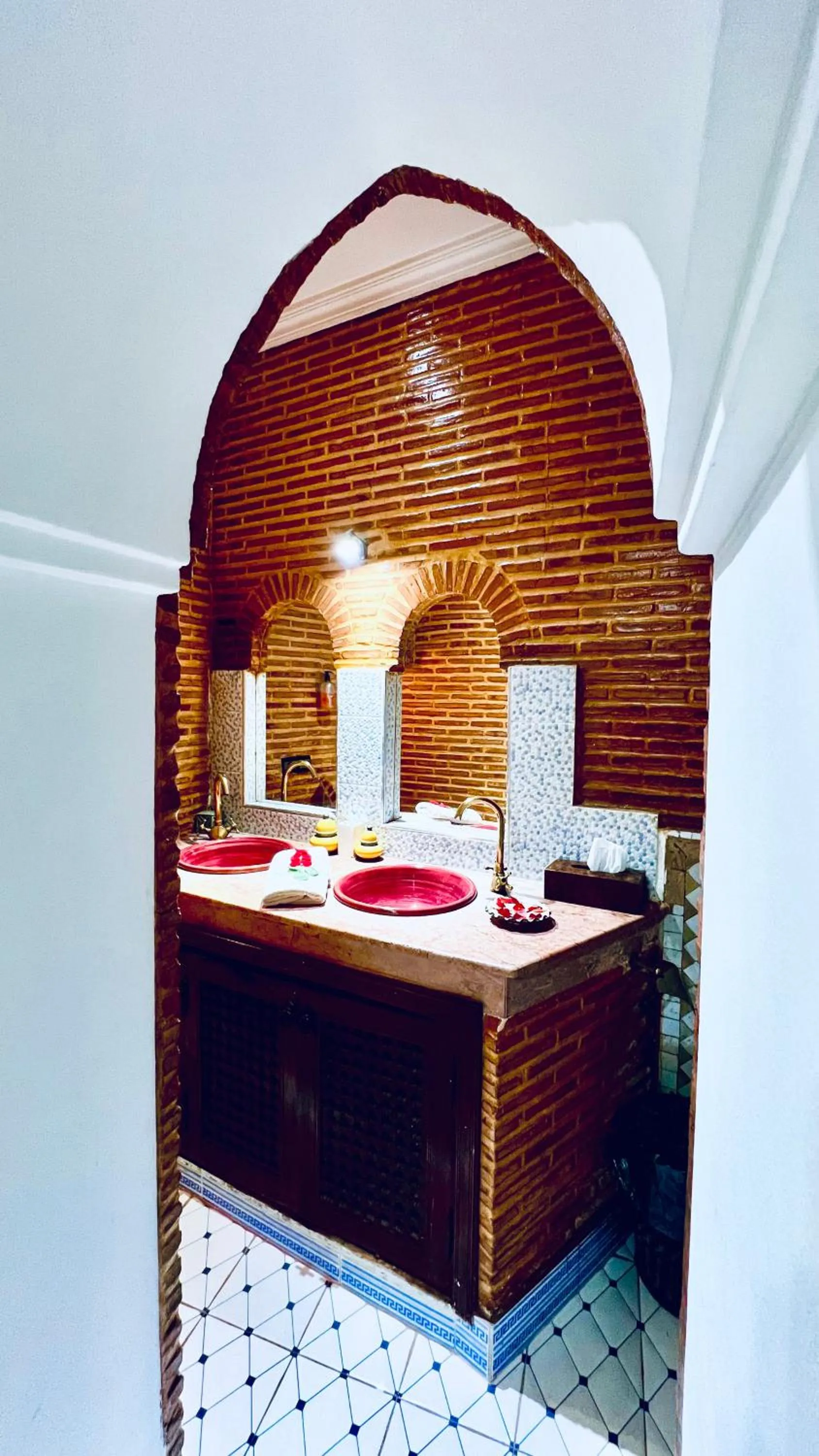 Bed in Riad Alida