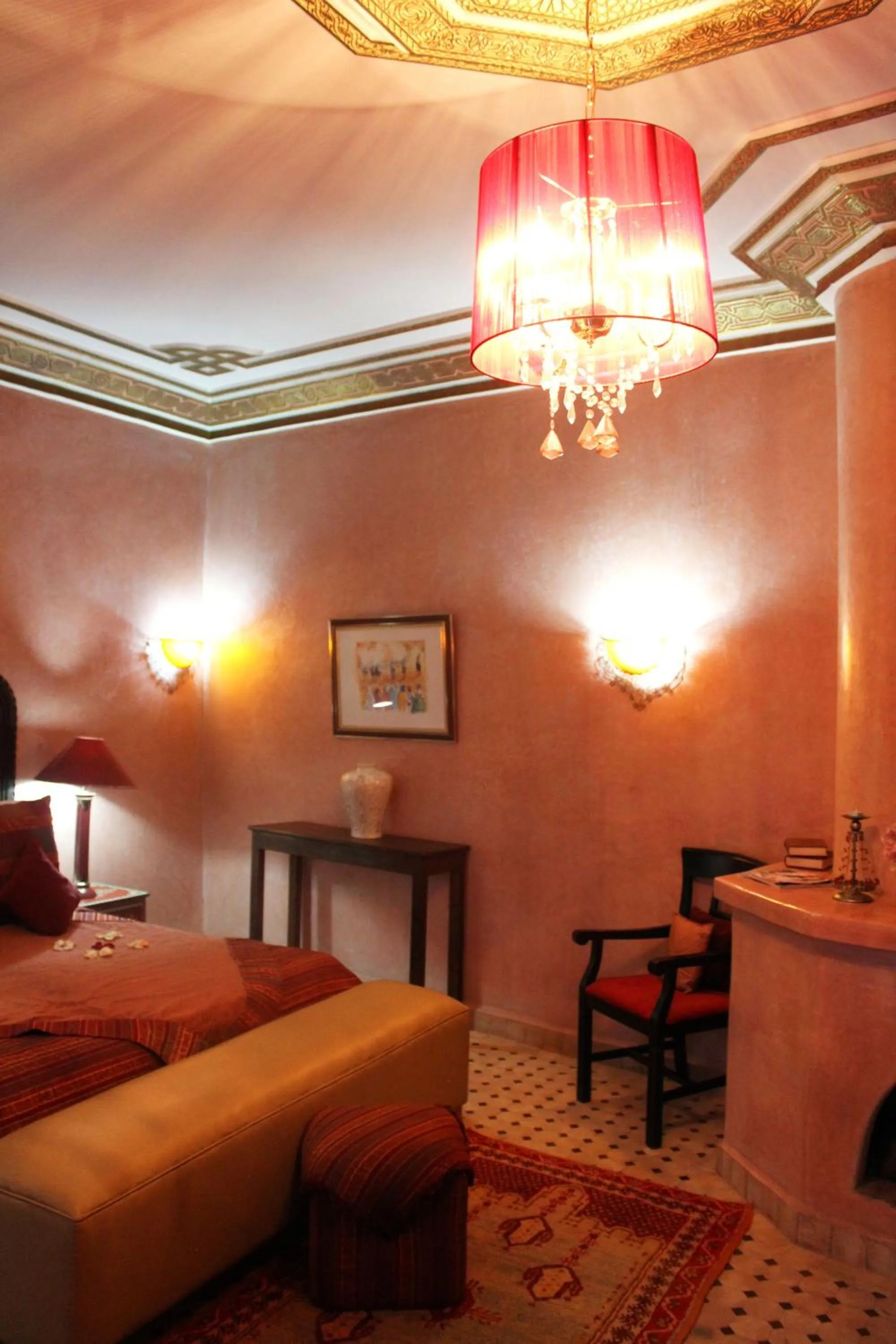 Bedroom, Bed in Riad Alida