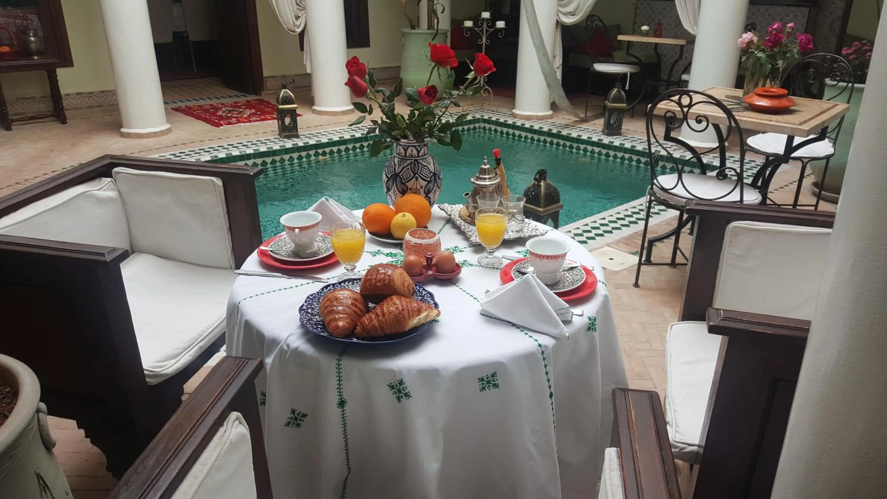 Breakfast in Riad Alida