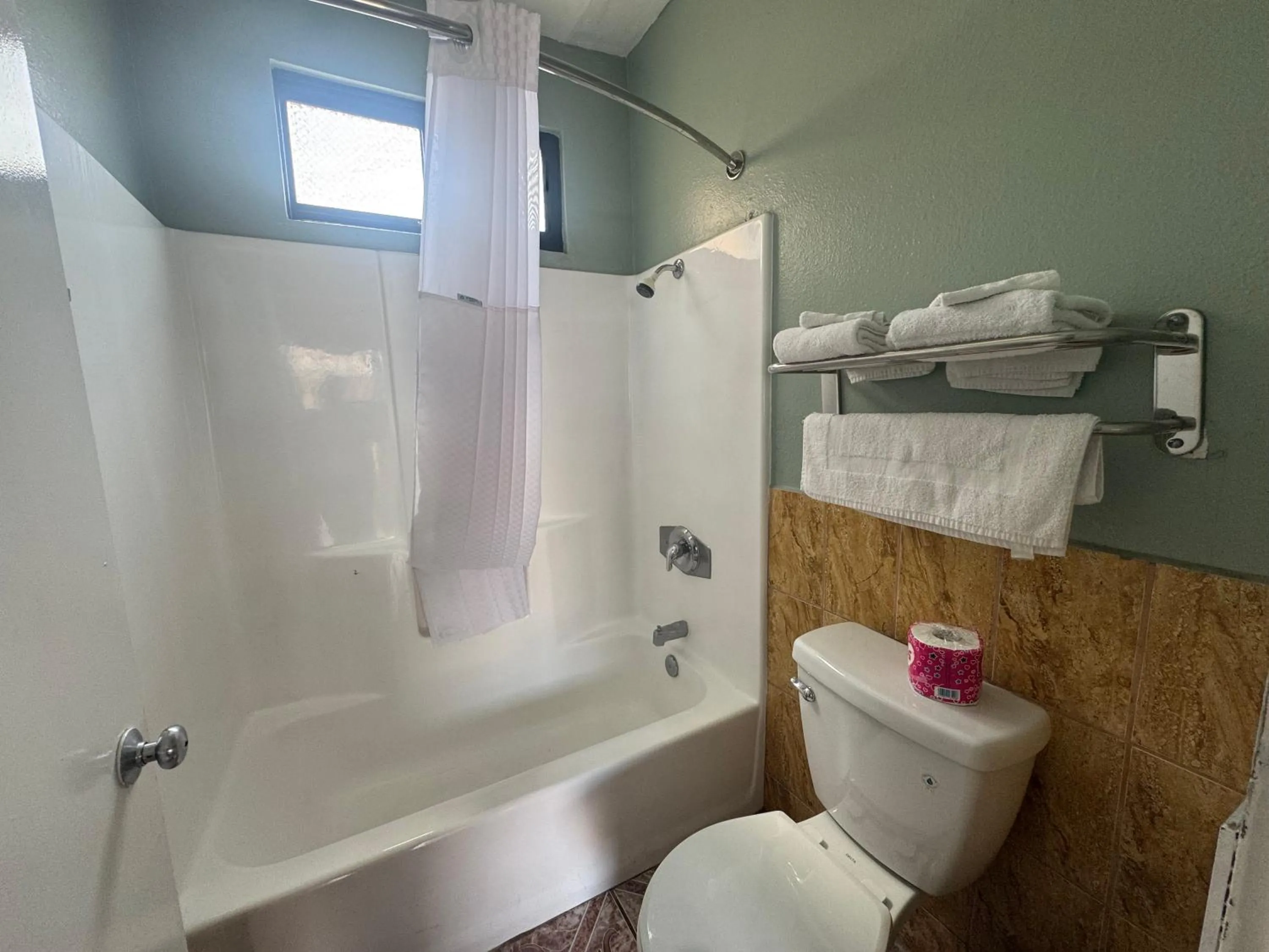 Bathroom in Big A Motel