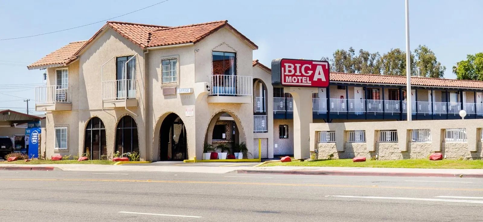 Property building in Big A Motel