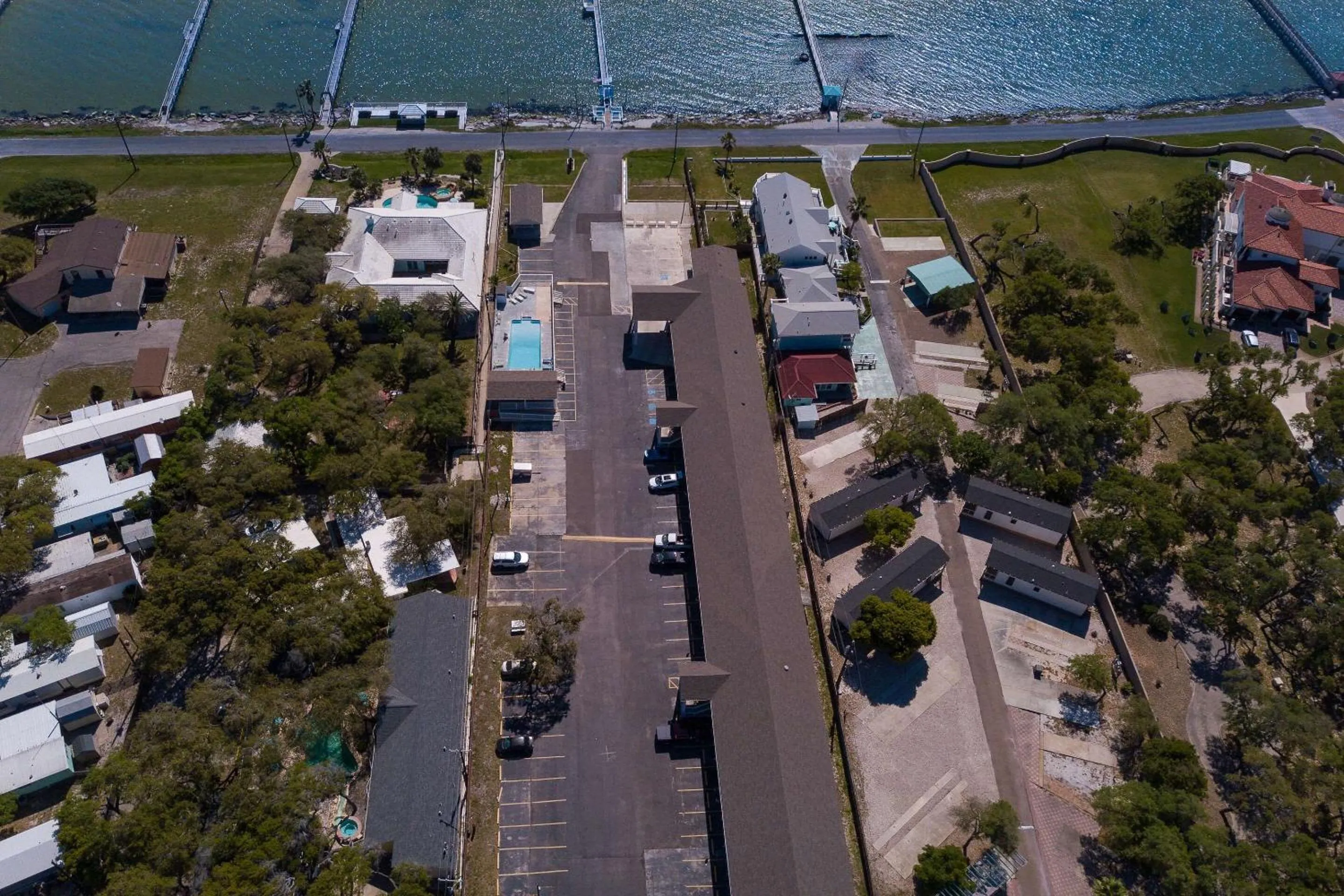 Property building in Quality Inn Rockport on Aransas Bay