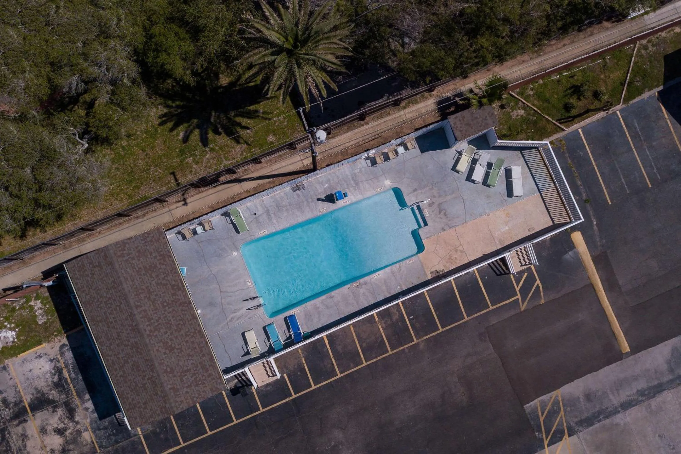 Swimming pool in Quality Inn Rockport on Aransas Bay