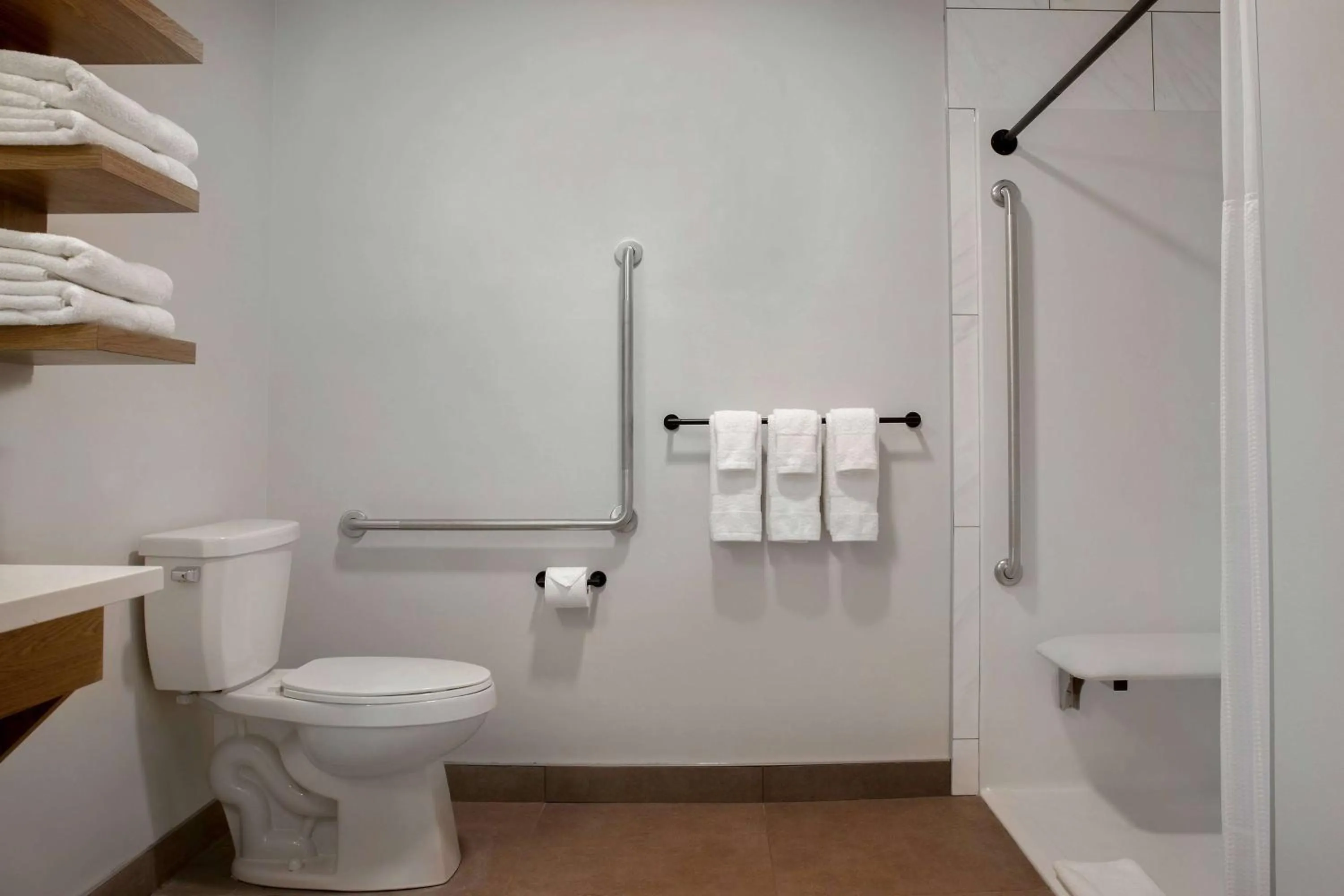 Shower in Ramada by Wyndham Cochrane