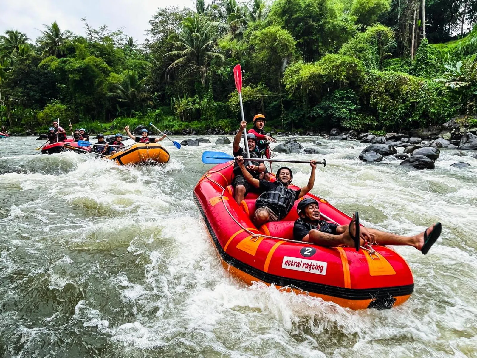 Natural landscape in Villa Borobudur Resort