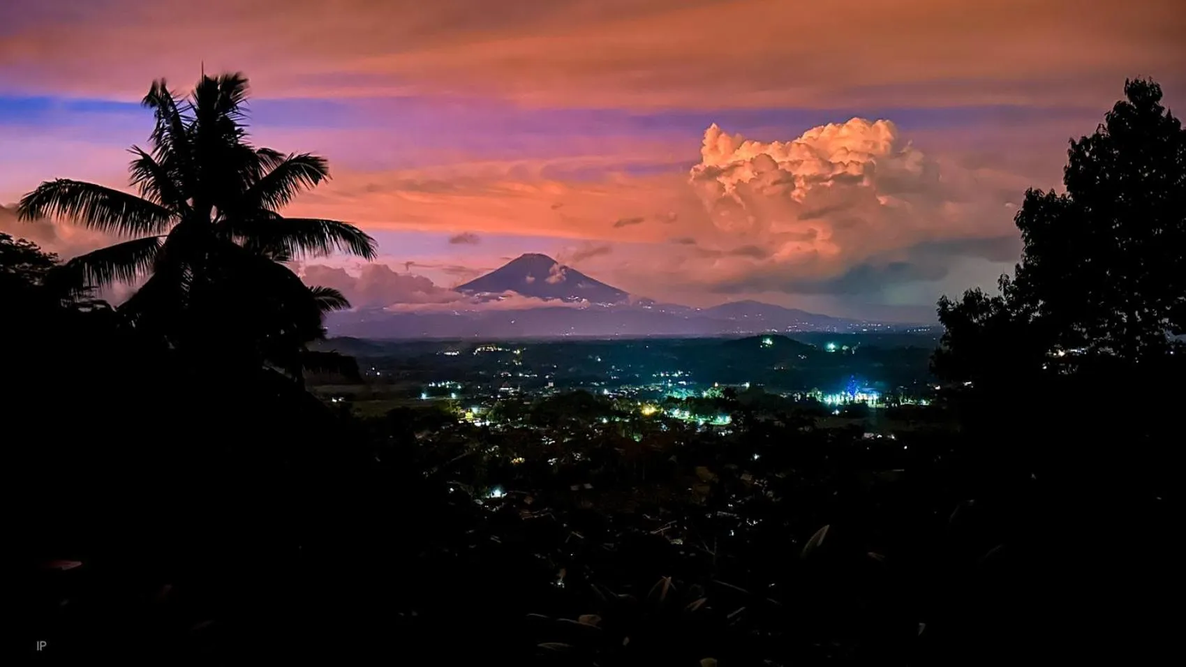 Natural landscape in Villa Borobudur Resort