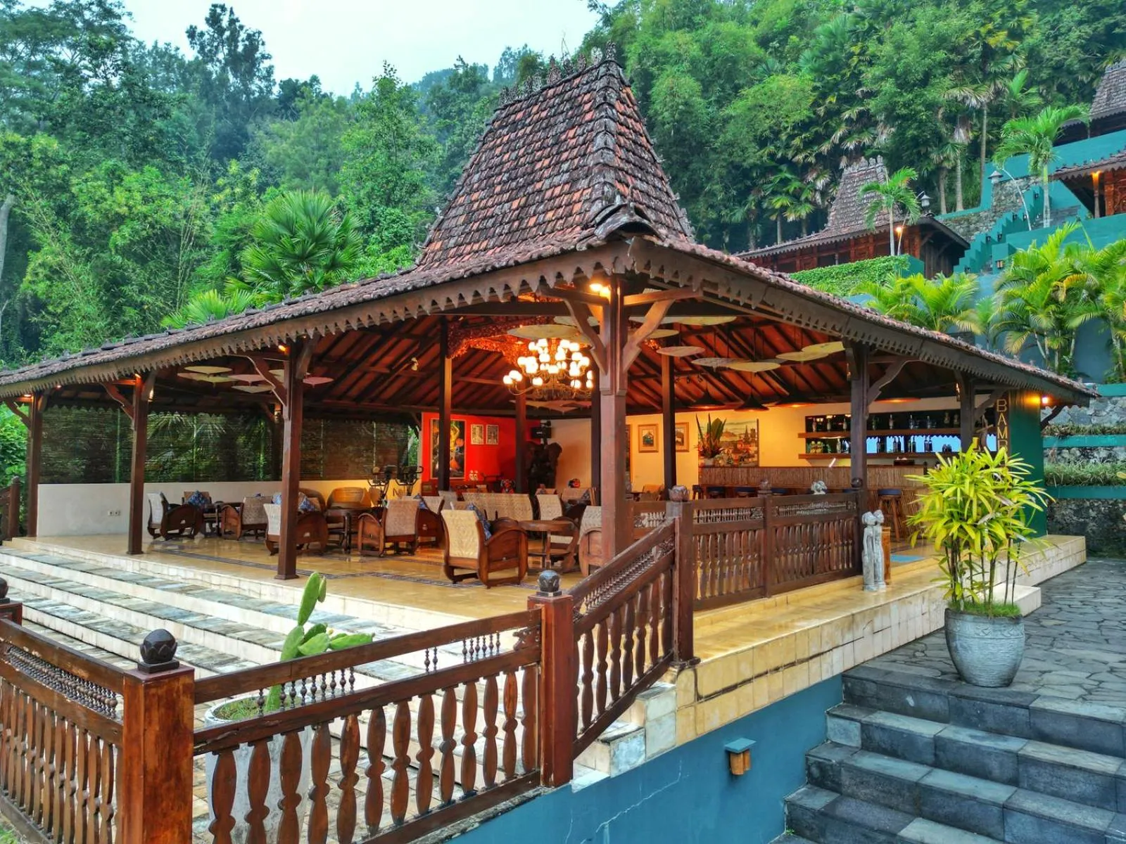 Property building in Villa Borobudur Resort