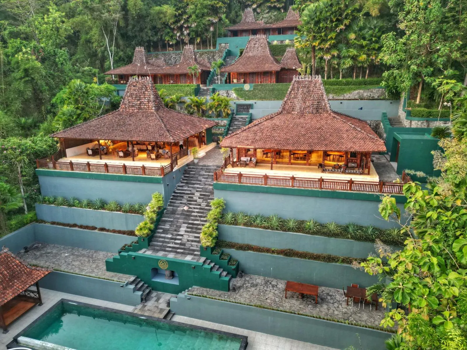 Property building in Villa Borobudur Resort
