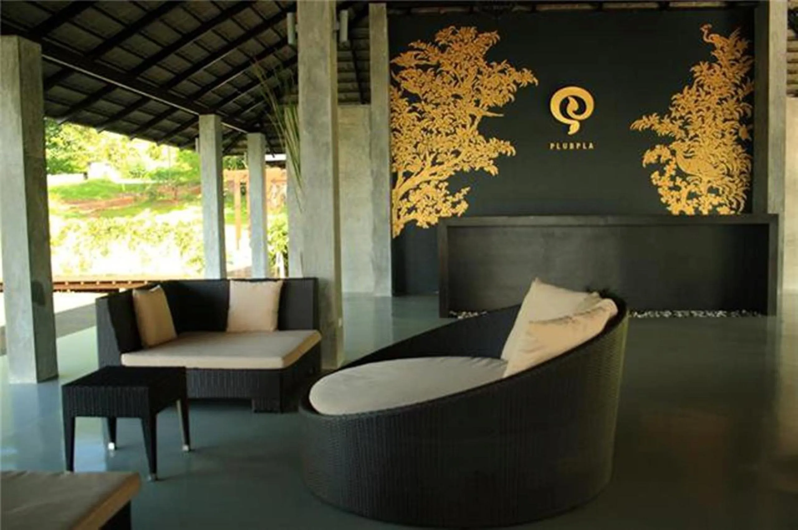 Lounge or bar in Plub Pla Koh Mak Retreat