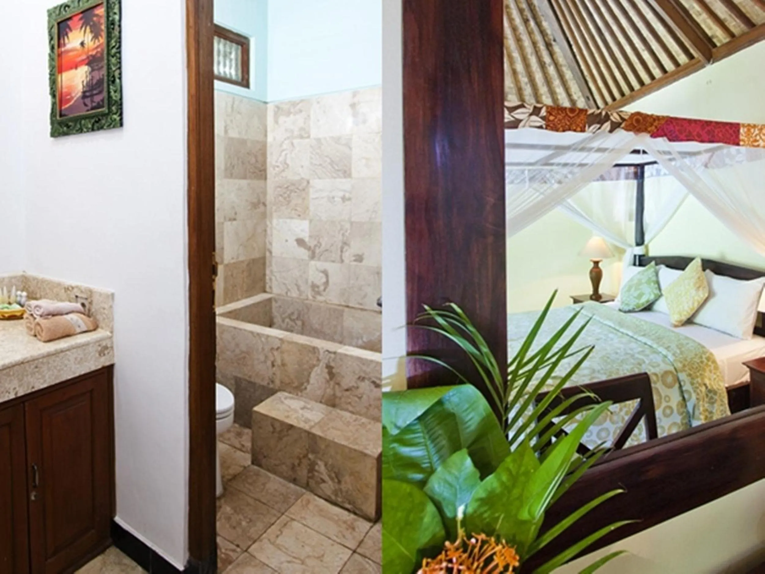 Decorative detail in Apa Kabar Villas